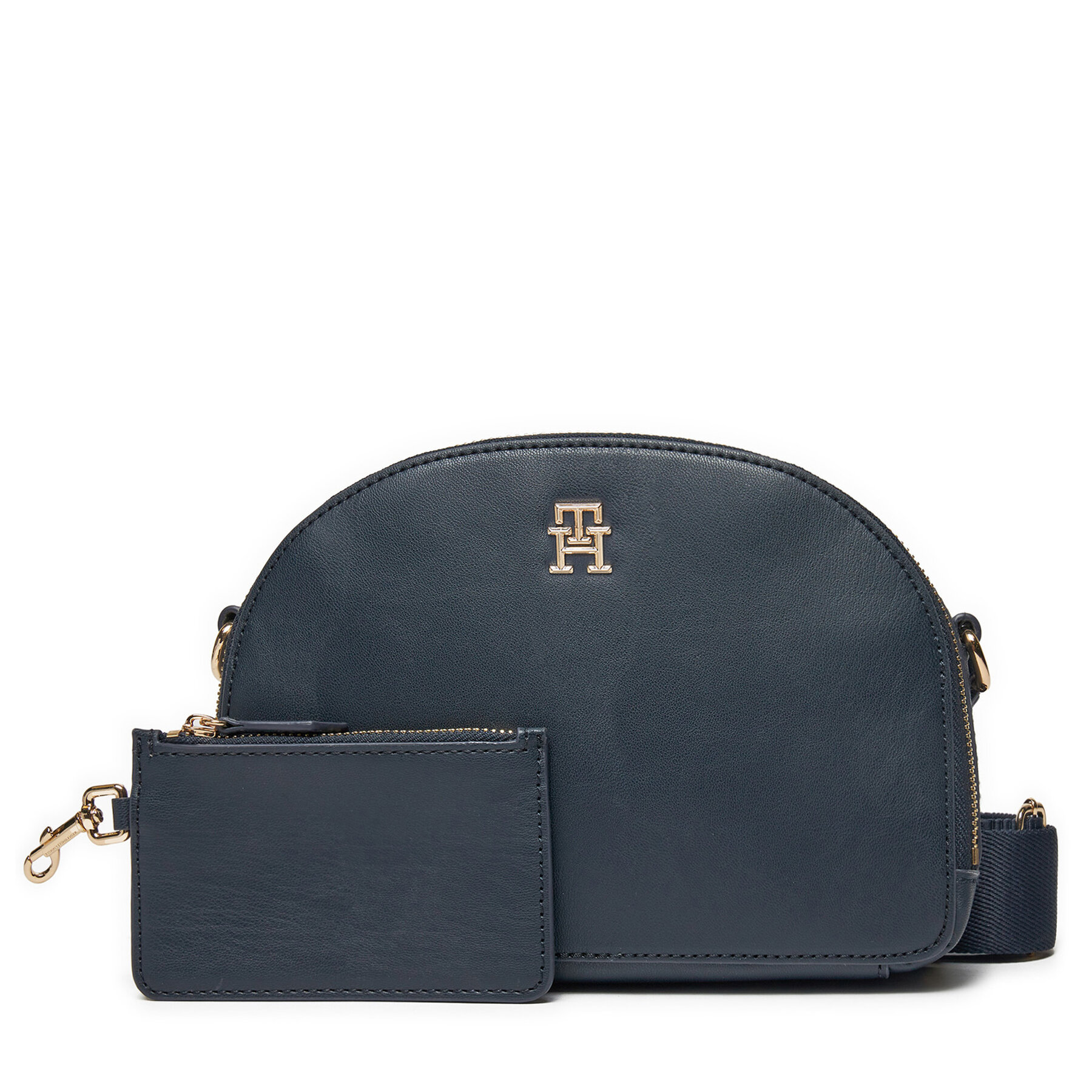 Bolso Tommy Hilfiger Monotype Half Moon AW0AW16482 Azul marino