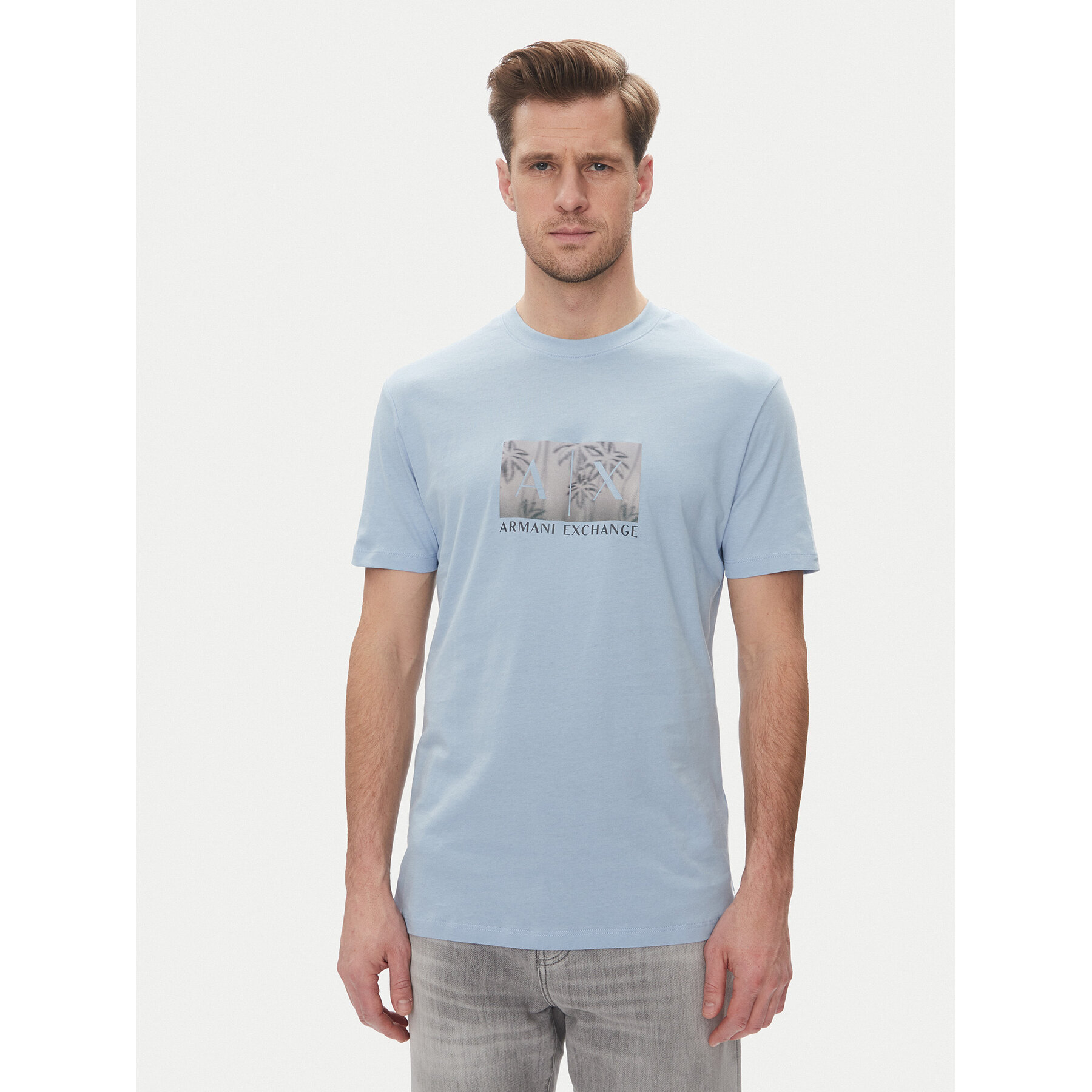 Armani Exchange Póló XM000555 AF10358 U9360 Kék Regular Fit