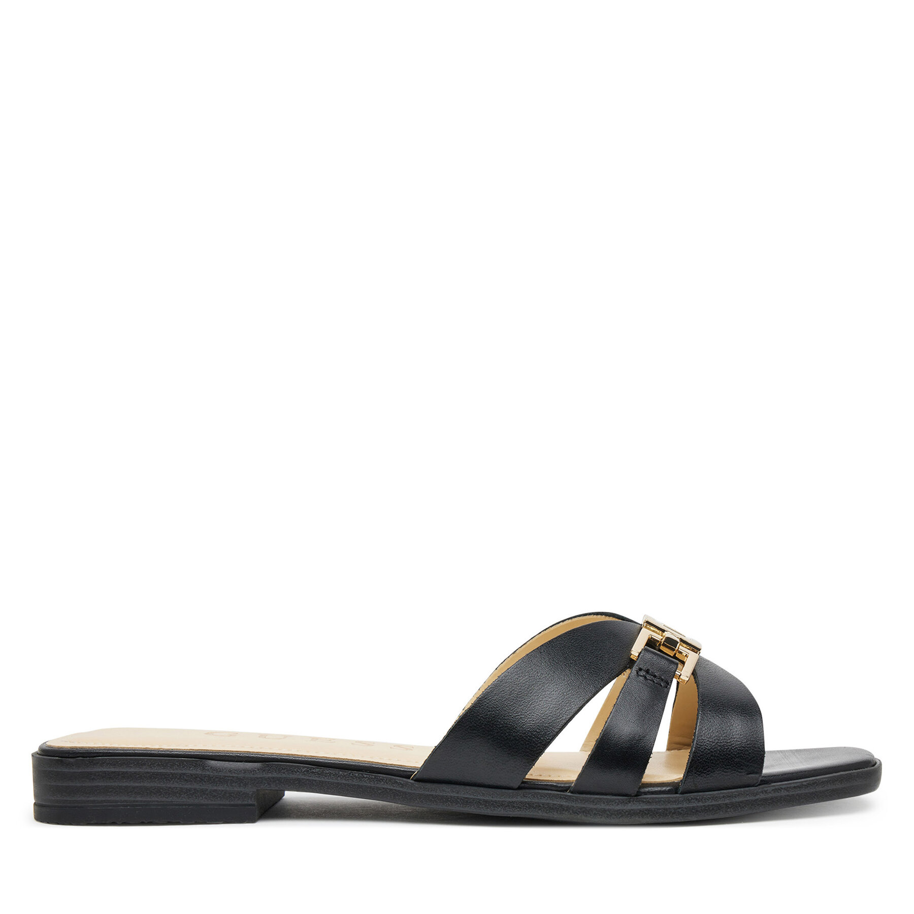  Papucs Guess FLJRLL LEA19 Fekete akciós termékkép 1