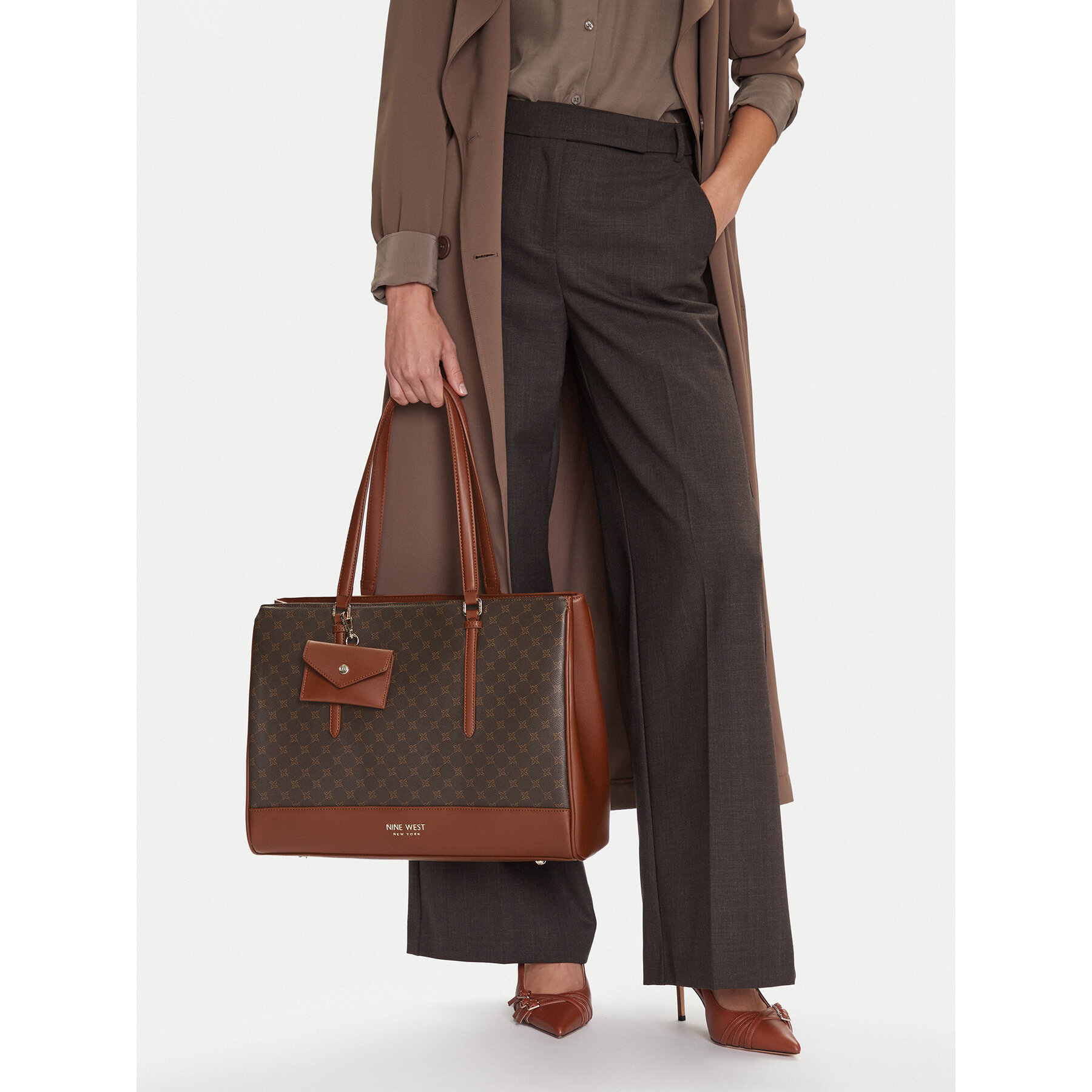 Geantă Nine West CEO-TANANA-KY253 Maro