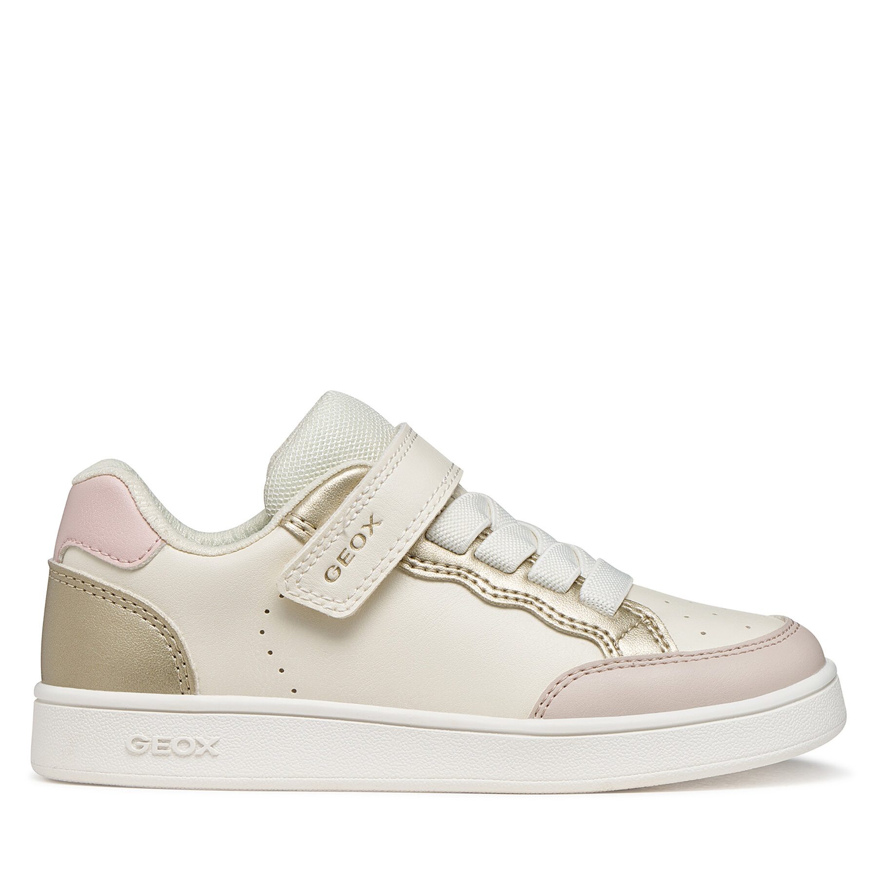 Sneakers Geox J Eclyper Girl J65LRB 054AJ C1M2X S Écru