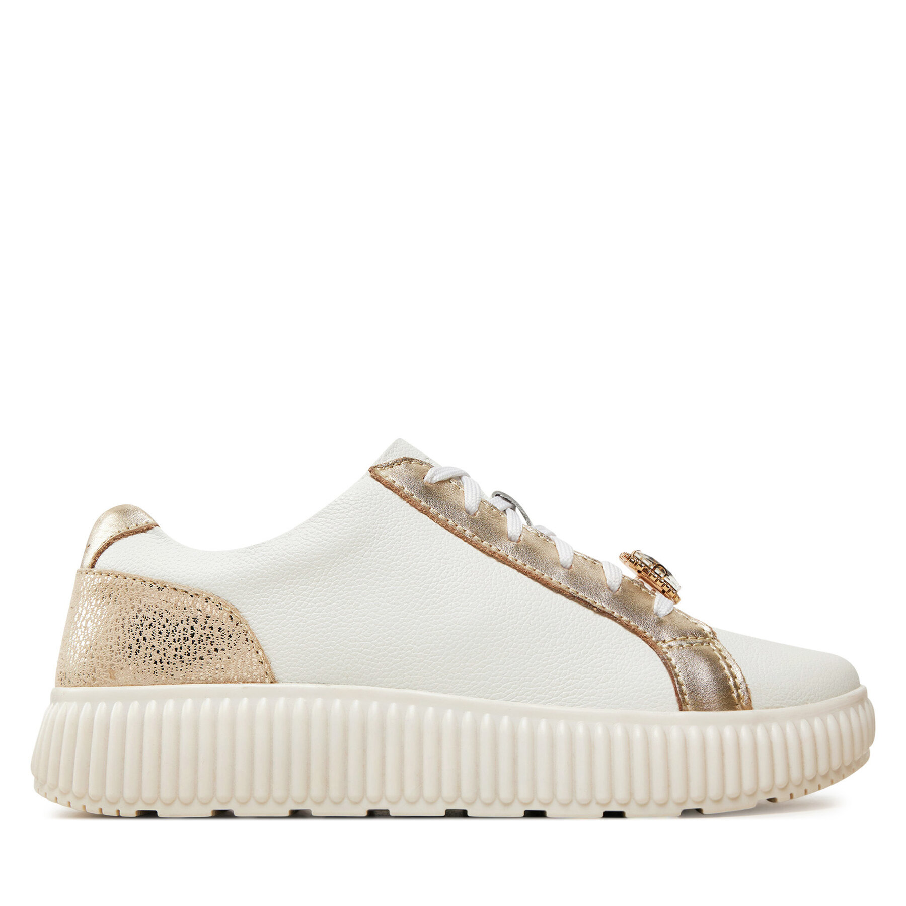 Сникърси Geox D Graisy D46XFG 046JS C1ZH6 Бял