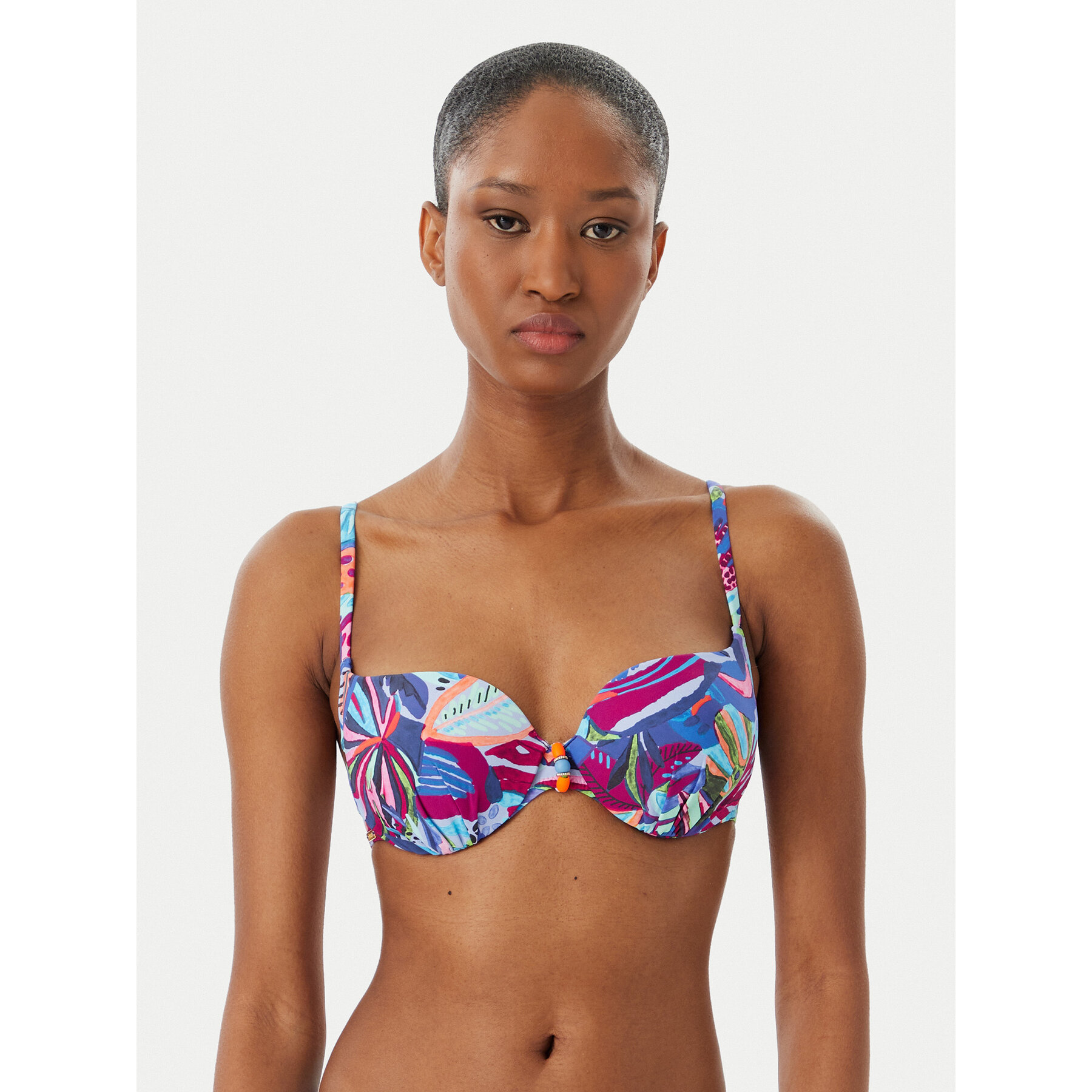 Selmark Bikini-Oberteil BN917 Blau