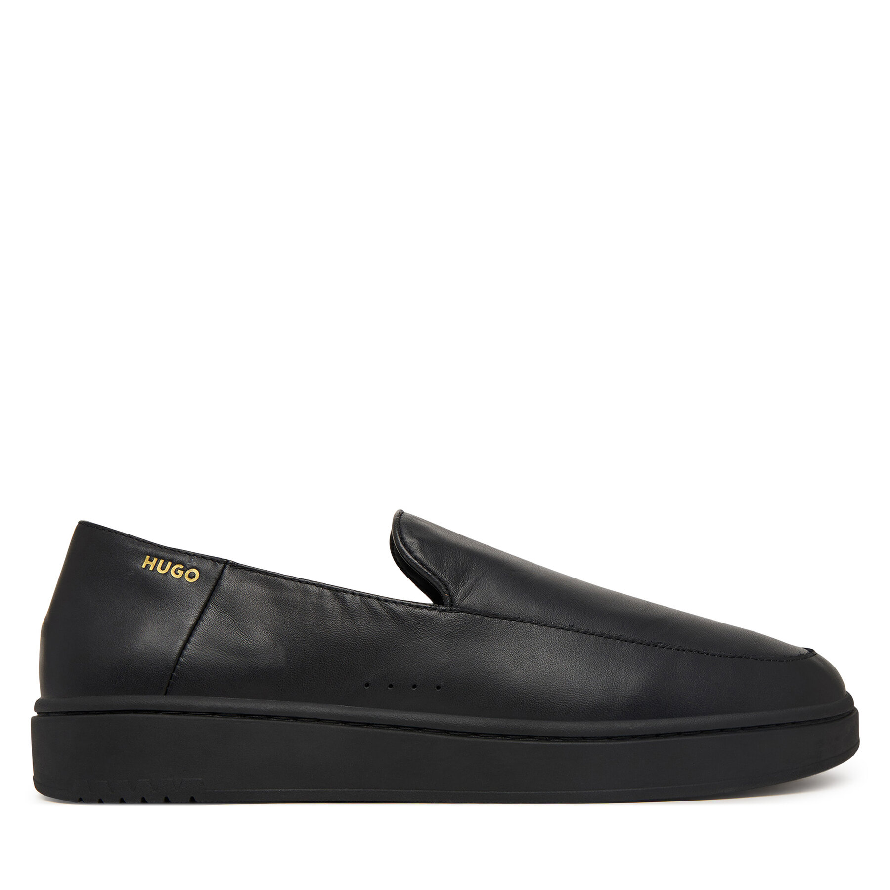 Loaferice HUGO Neston 50569015 Crna