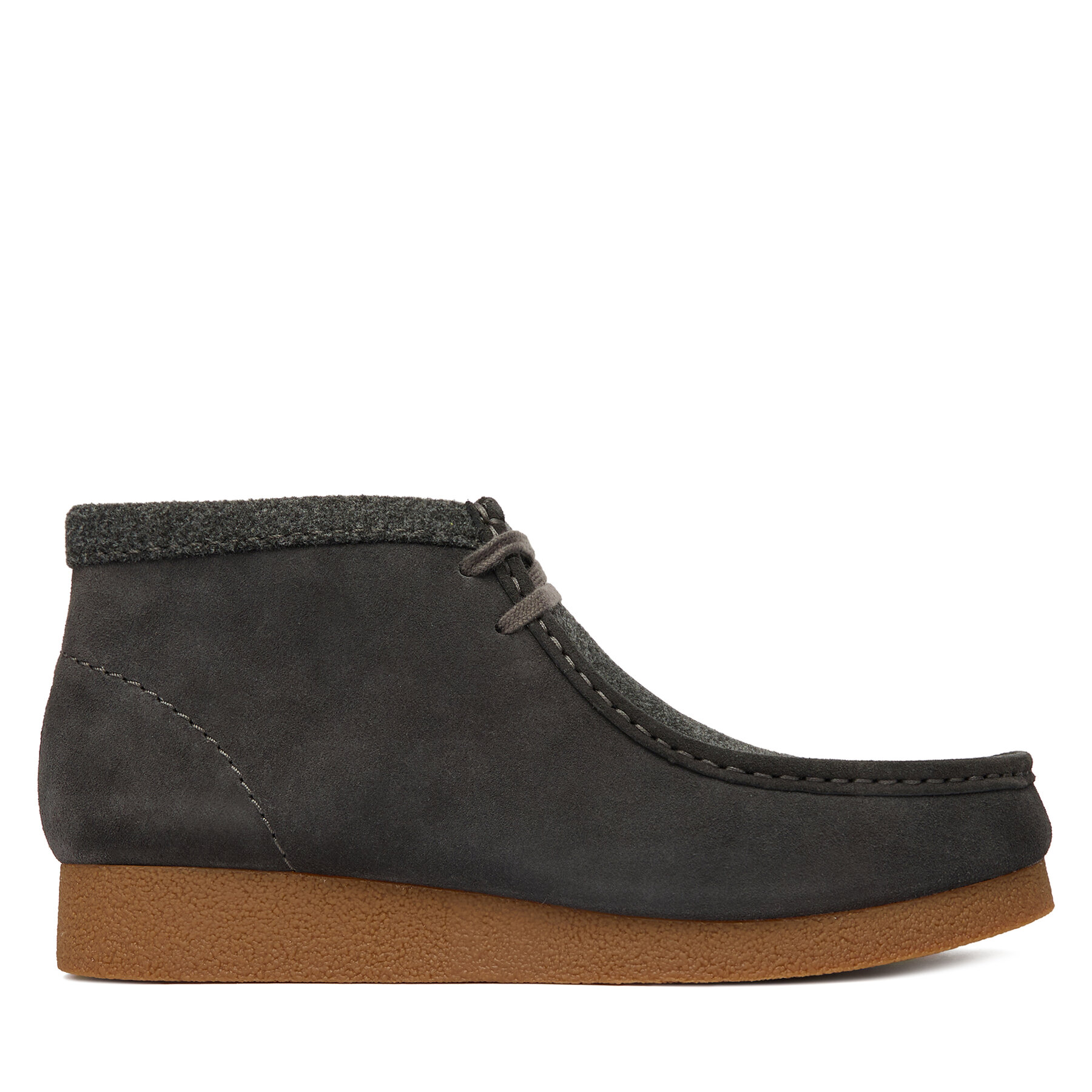 Зимни обувки Clarks WallabeeEVO BT 26183994 Сив
