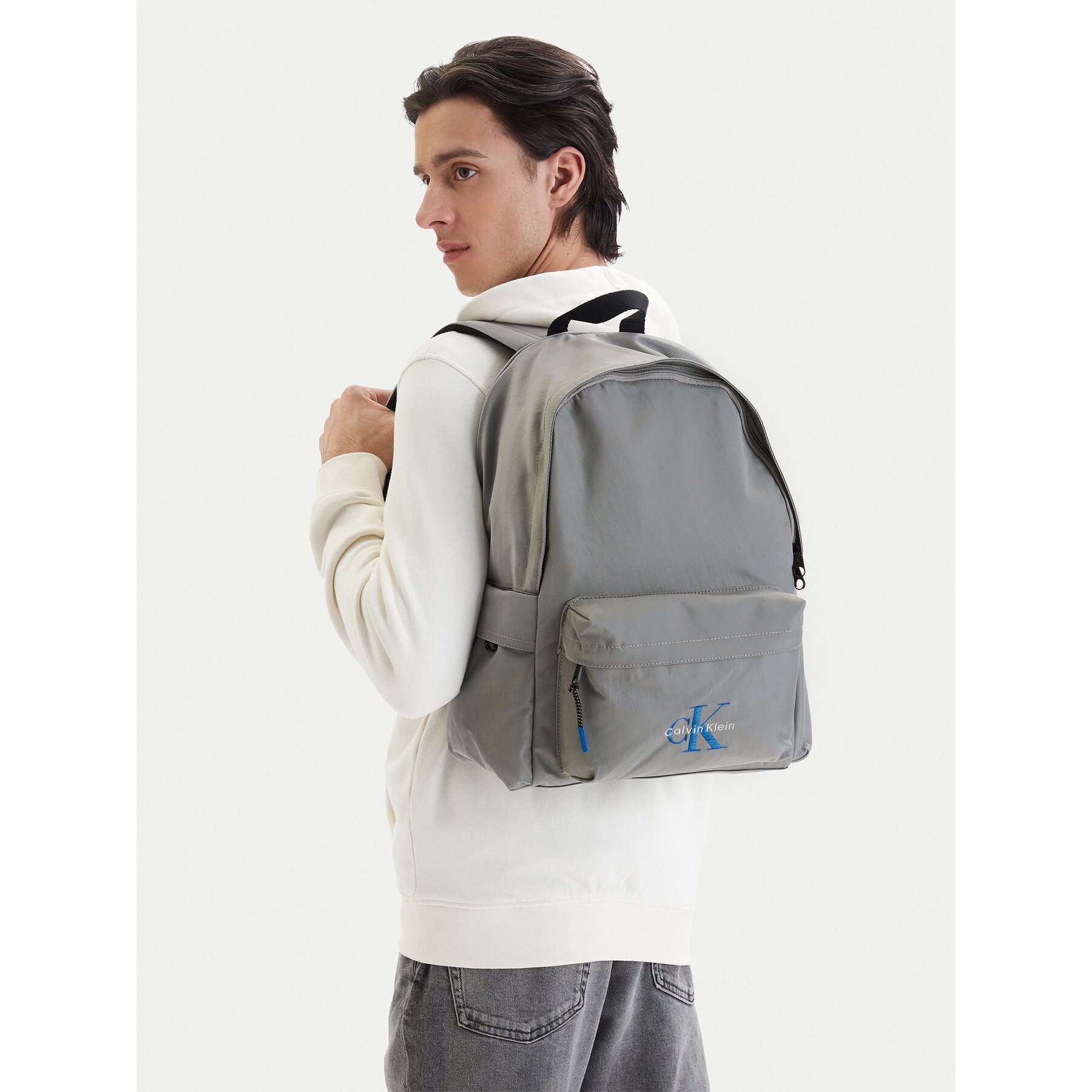 Rucsac Calvin Klein Bold Round Backpack LV04D3114G Gri