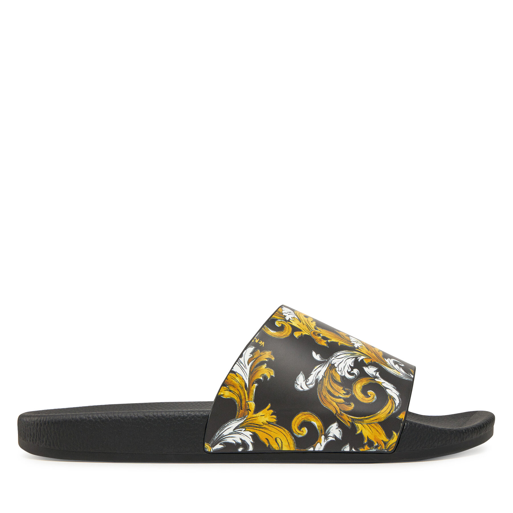 Papucs Versace Jeans Couture 78YA3SQ4 Fekete