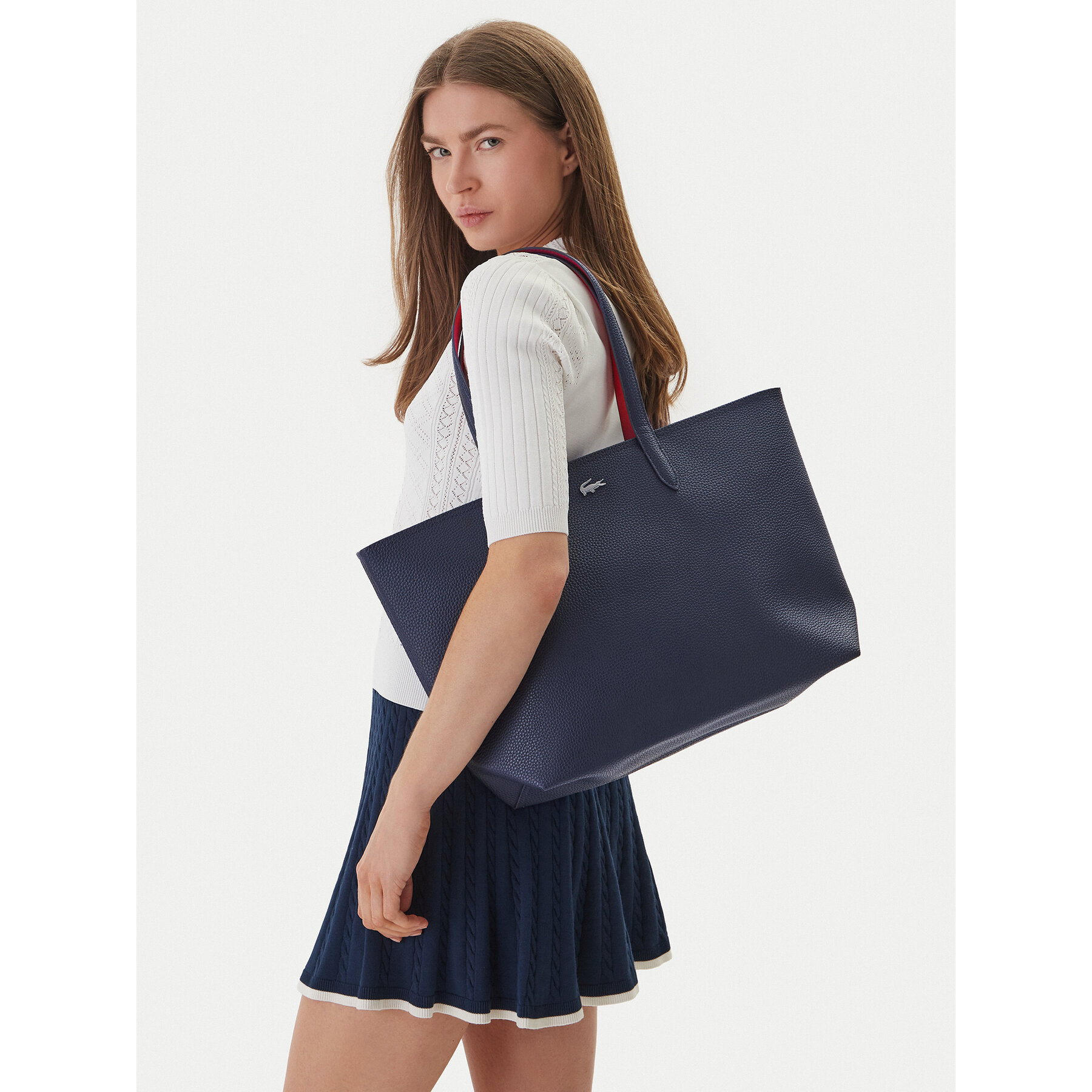 Τσάντα Lacoste Anna NF4823AA Σκούρο μπλε