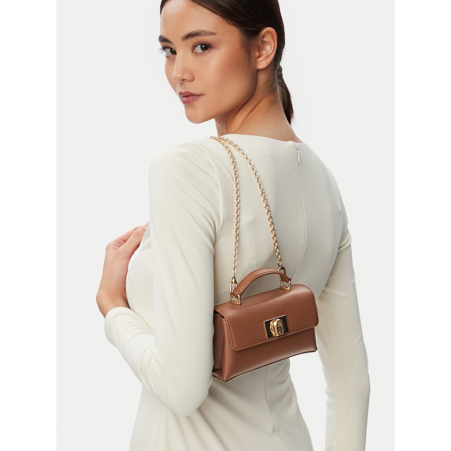 Torbica Furla 1927 Mini  WE00423 ARE000 CN 03B00 Tamno smeđa