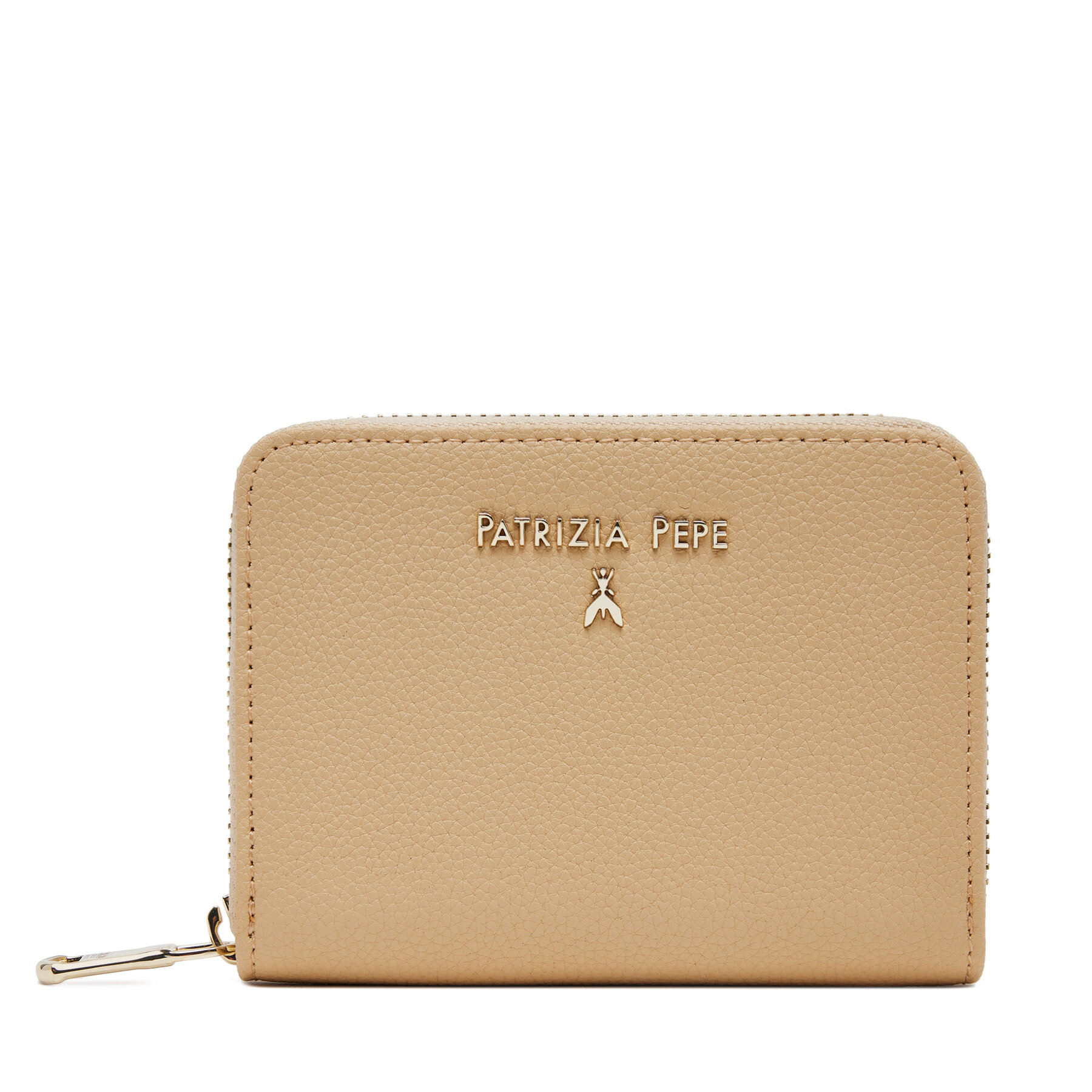 Große Damen Geldbörse Patrizia Pepe CQ8512/L001 Beige, Größe 00