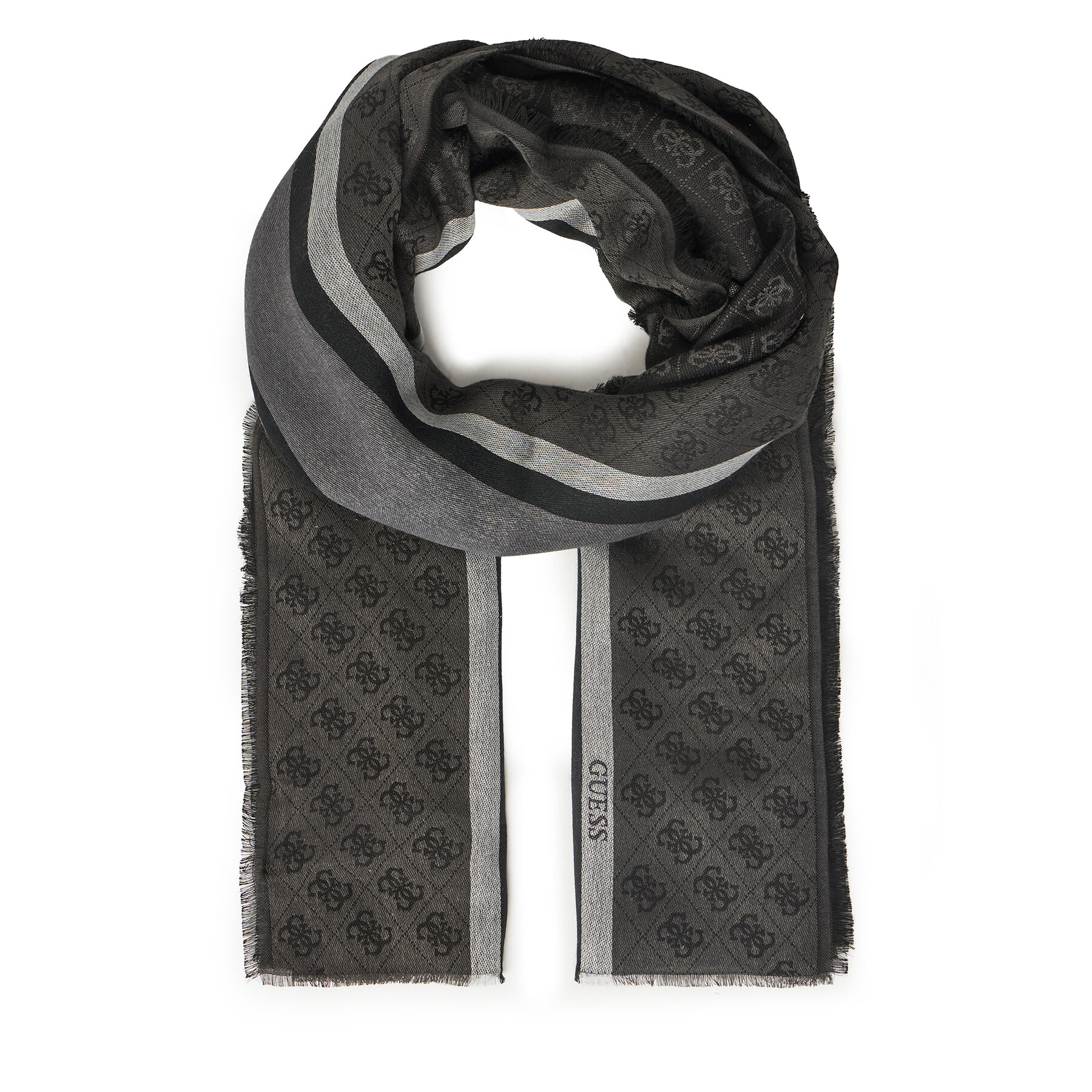 Шал Guess AM9492 POL03 Черен