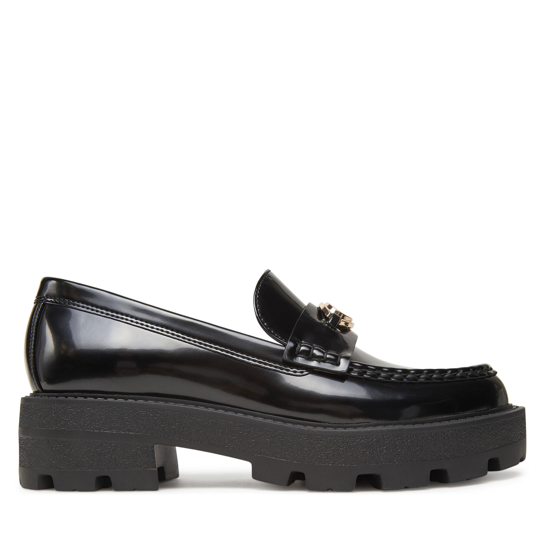 Dámske Loafers Guess, Rozmer: 35, Čierna, FLTYNK ELE14