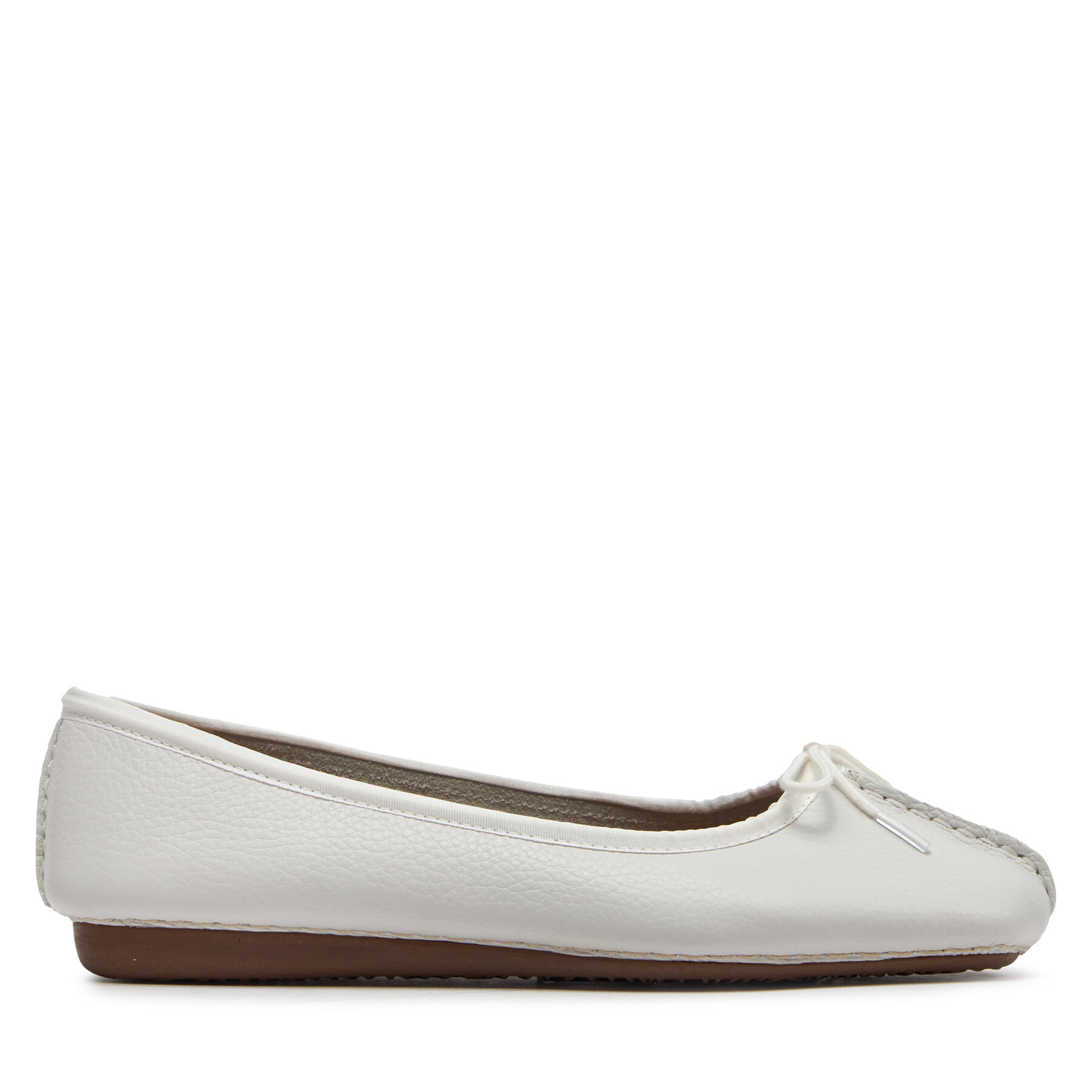 Ballerine Clarks Freckle Ice 203544554 Bianco