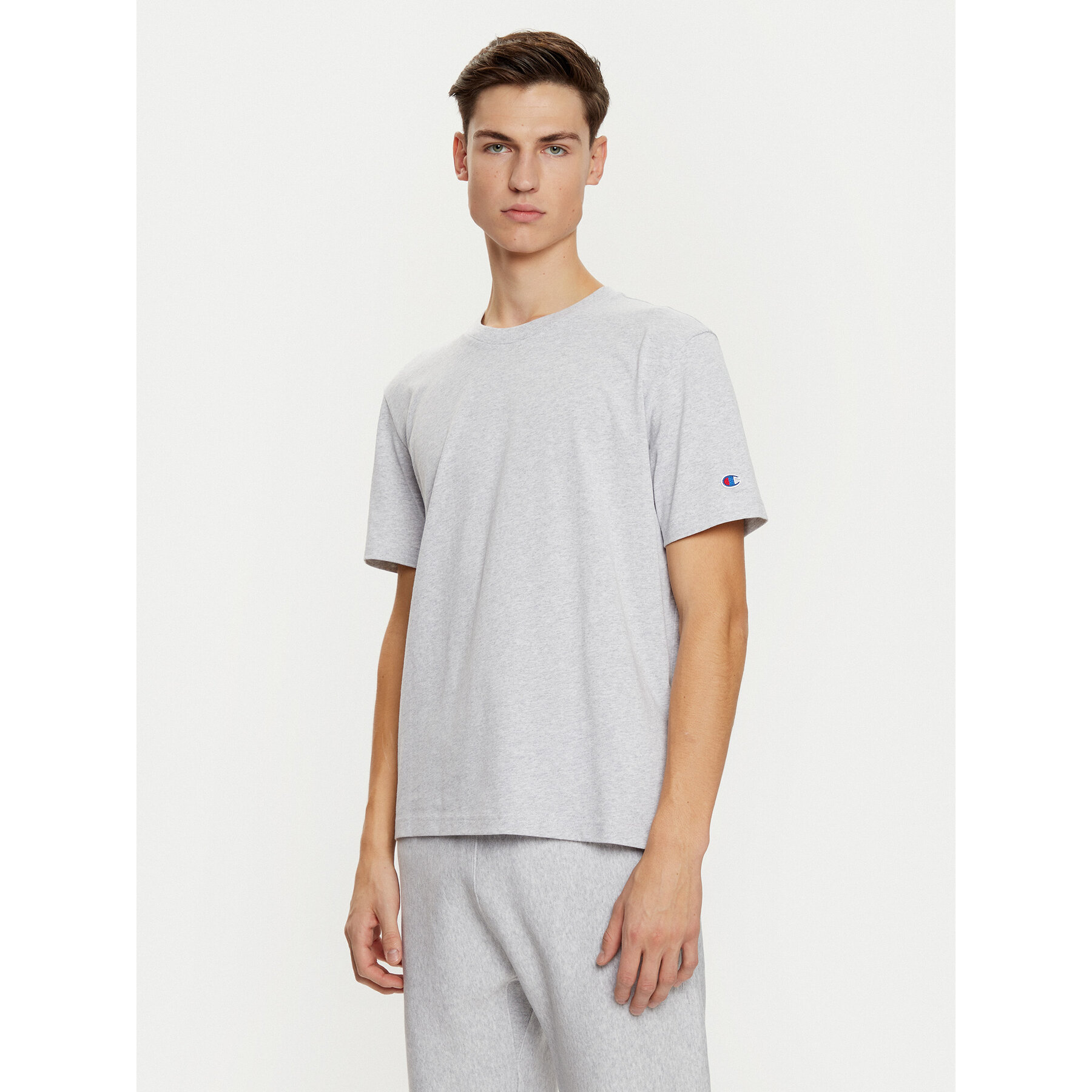 Champion Champion T-Shirt 220713 Γκρι Regular Fit