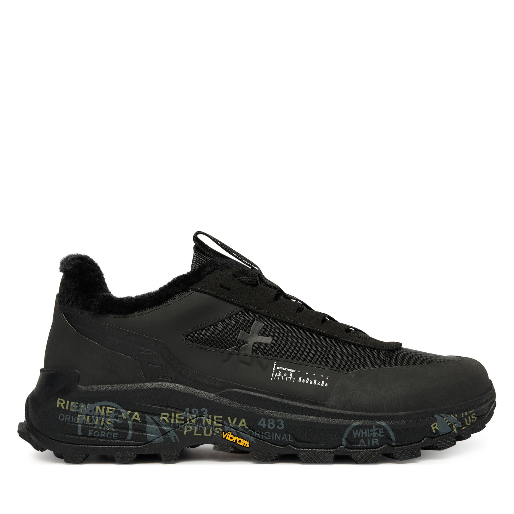 Sneakersy Premiata Devin Var 433M Čierna