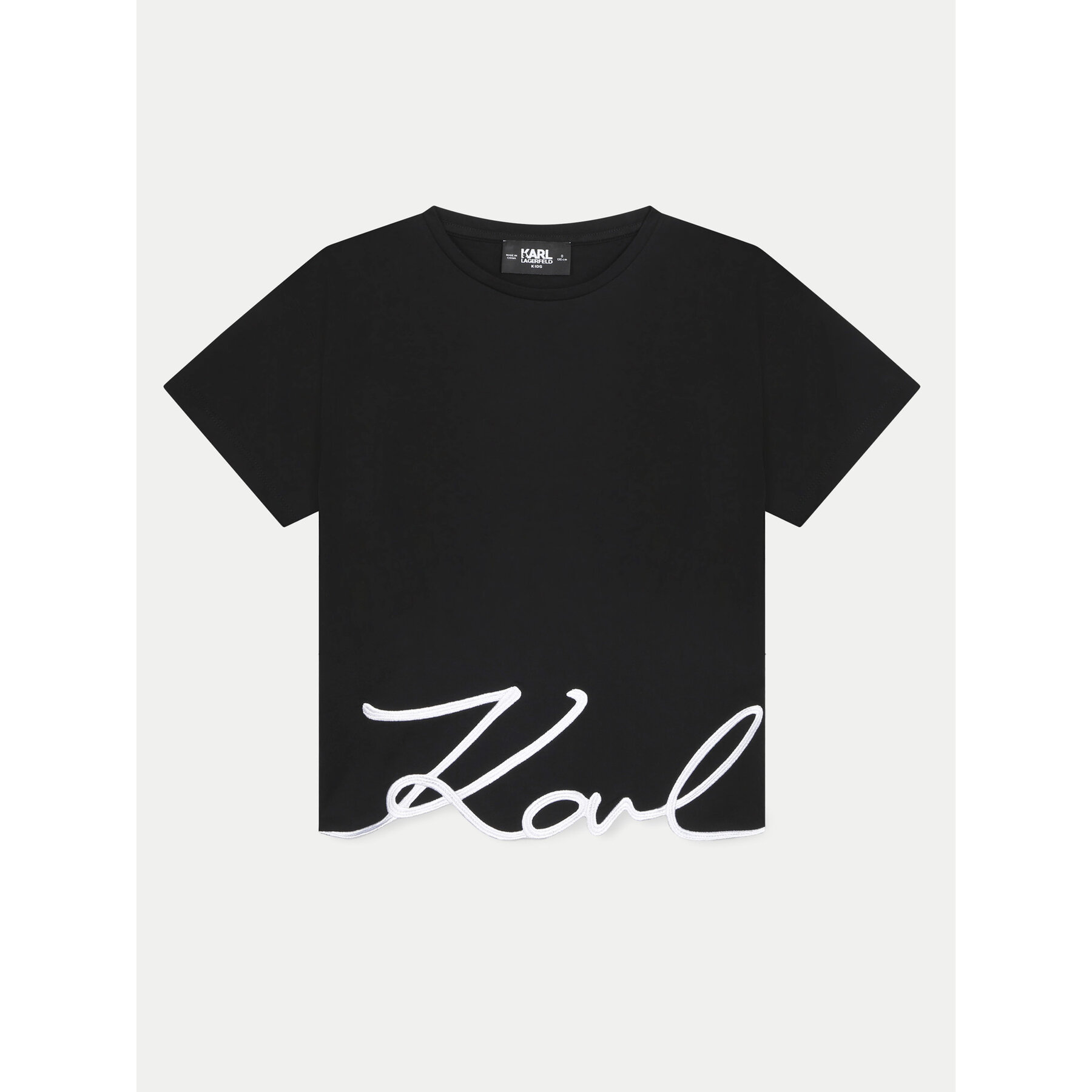 Karl Lagerfeld Kids T-shirt Z30212 S Nero Regular Fit