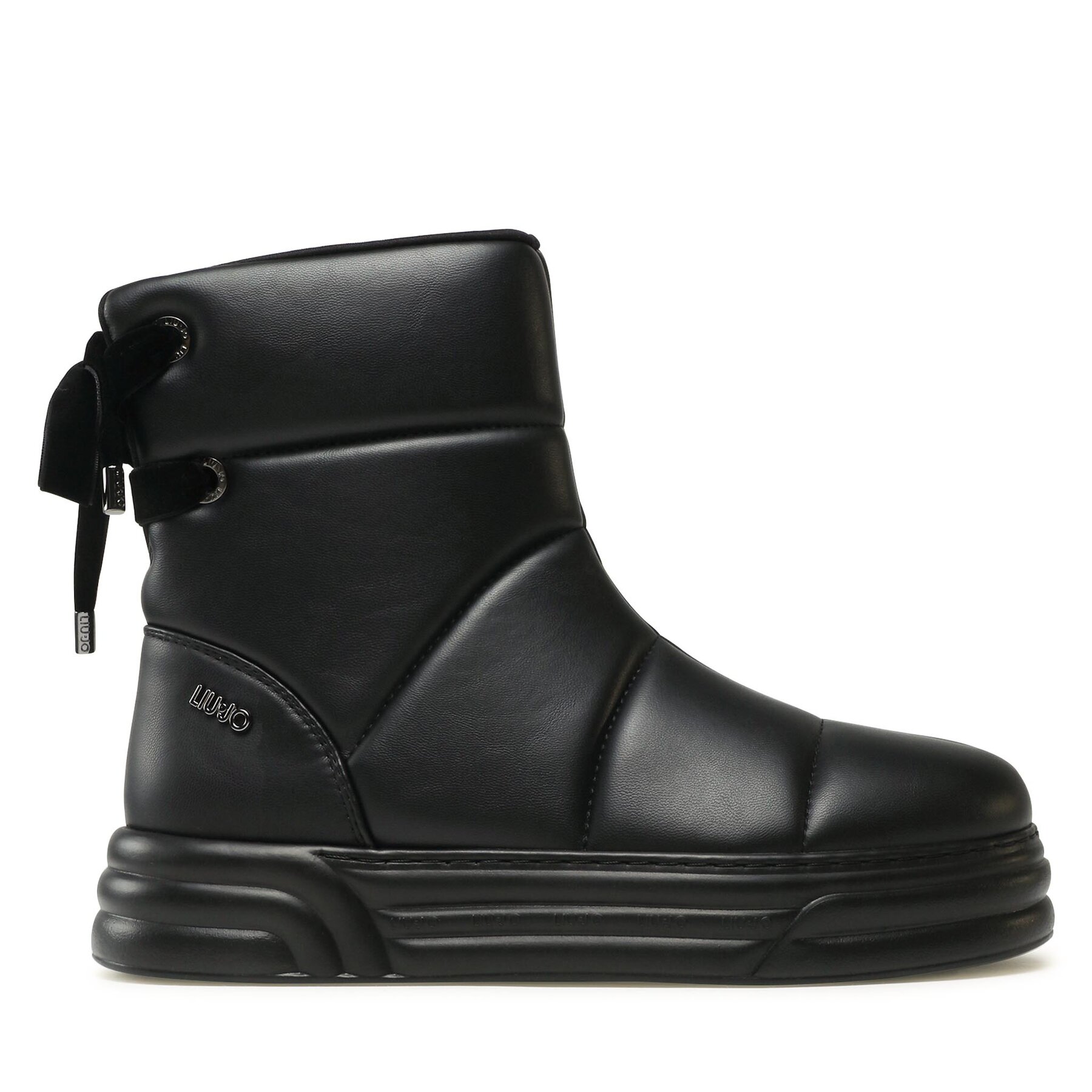 Damskie Botki Liu Jo, Rozmiar 38 Czarny Cleo 23 Warm BF3035 EX189
