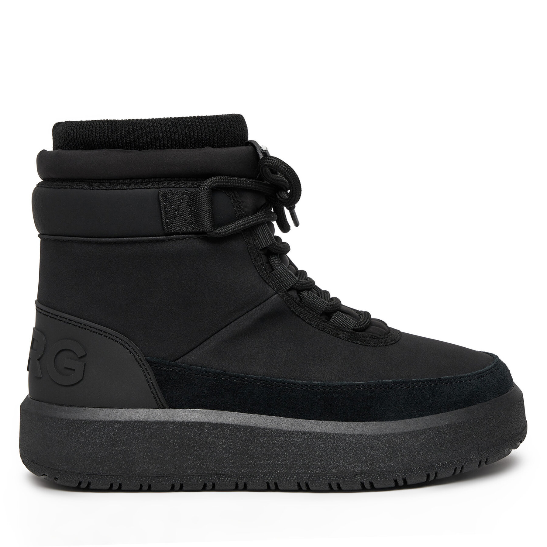 Björn Borg Μπότες Χιονιού Björn Borg T2410 Tennis Mid W BJ223061AW Μαύρο