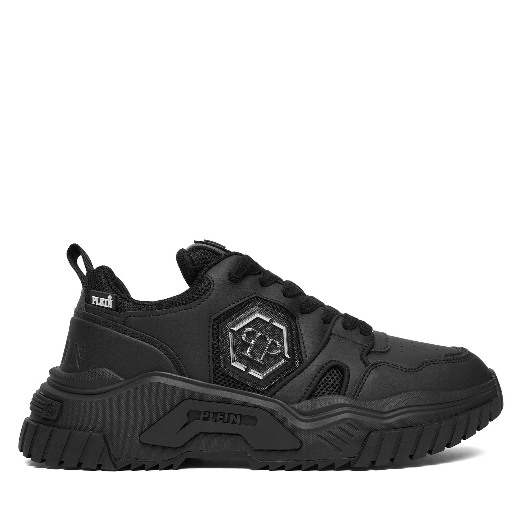 Sneakers PHILIPP PLEIN New Predator FAES USC0837 PTE003N Negru