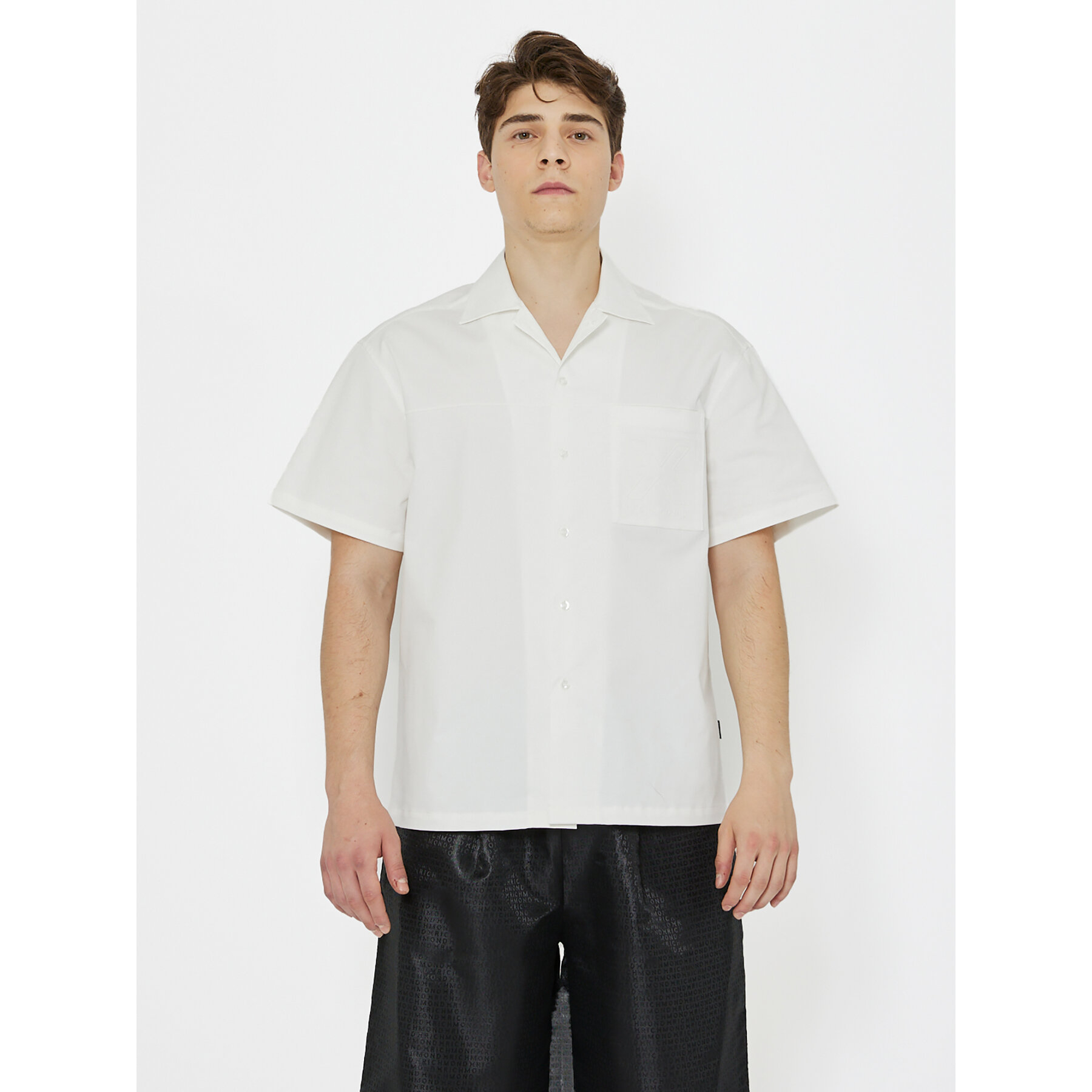 Richmond X Hemd Feres UMP24066CA Weiß Regular Fit