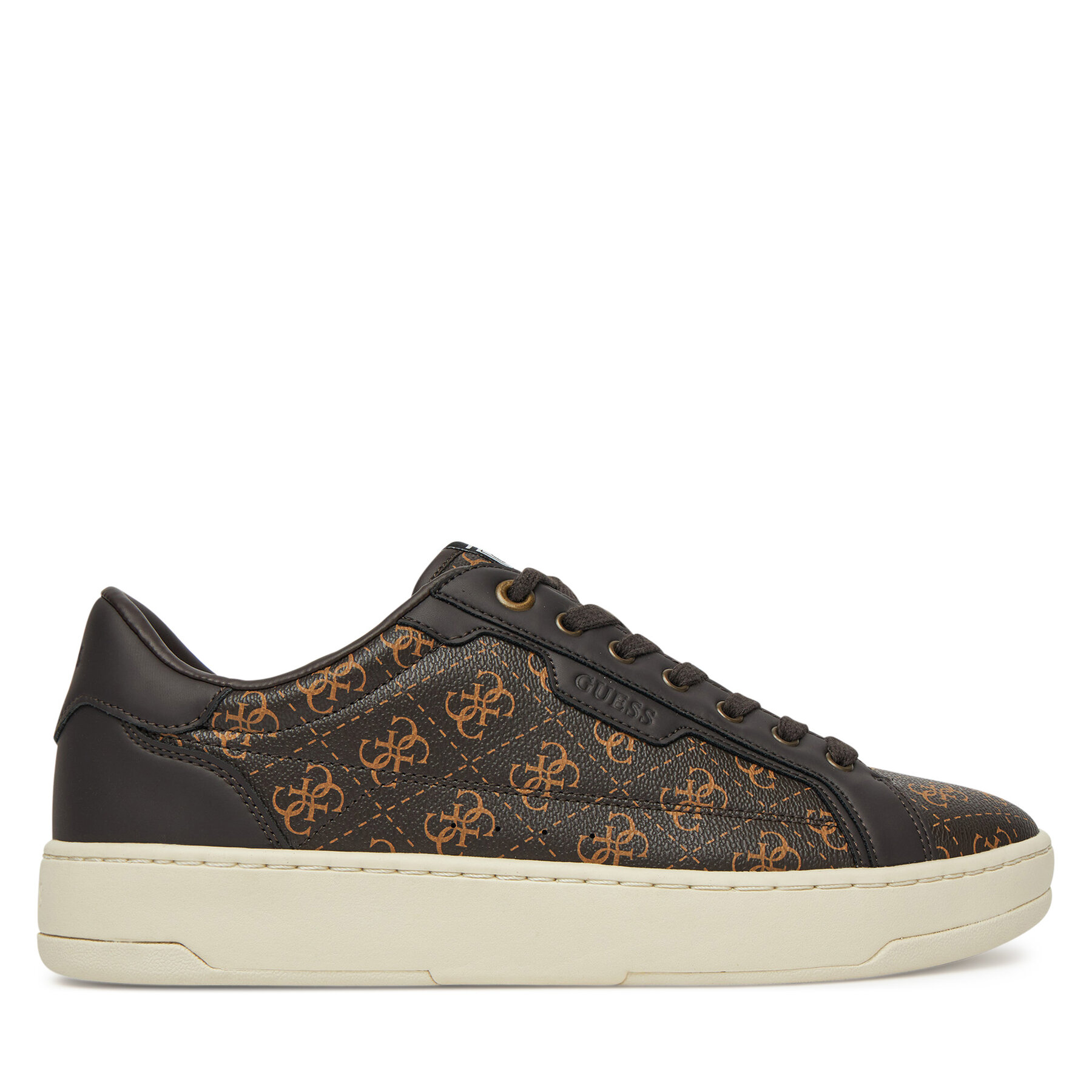 Sneakersy Guess FMJVIC ELE12 Hnedá