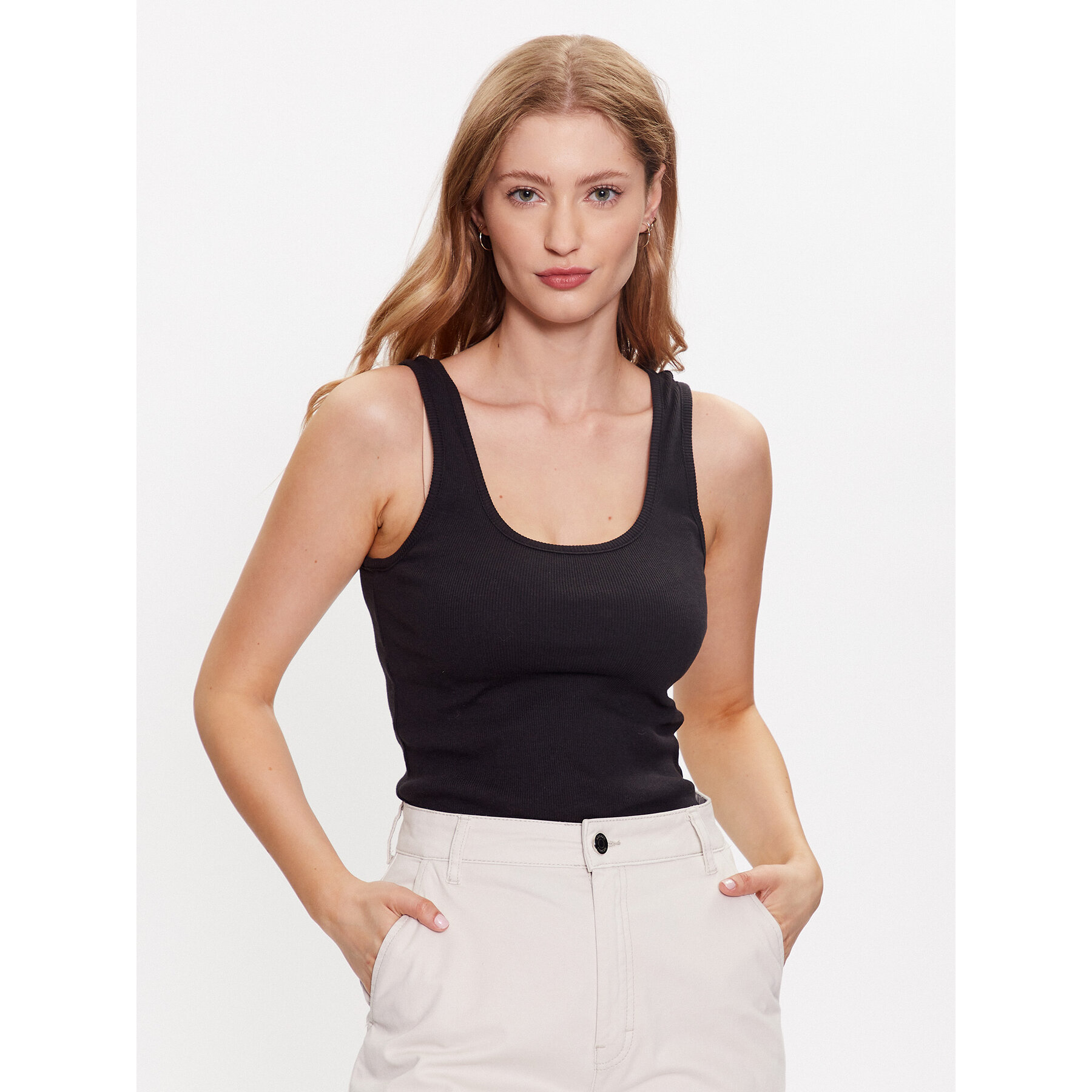 Levi's® Felső Essential A5906-0000 Fekete Regular Fit