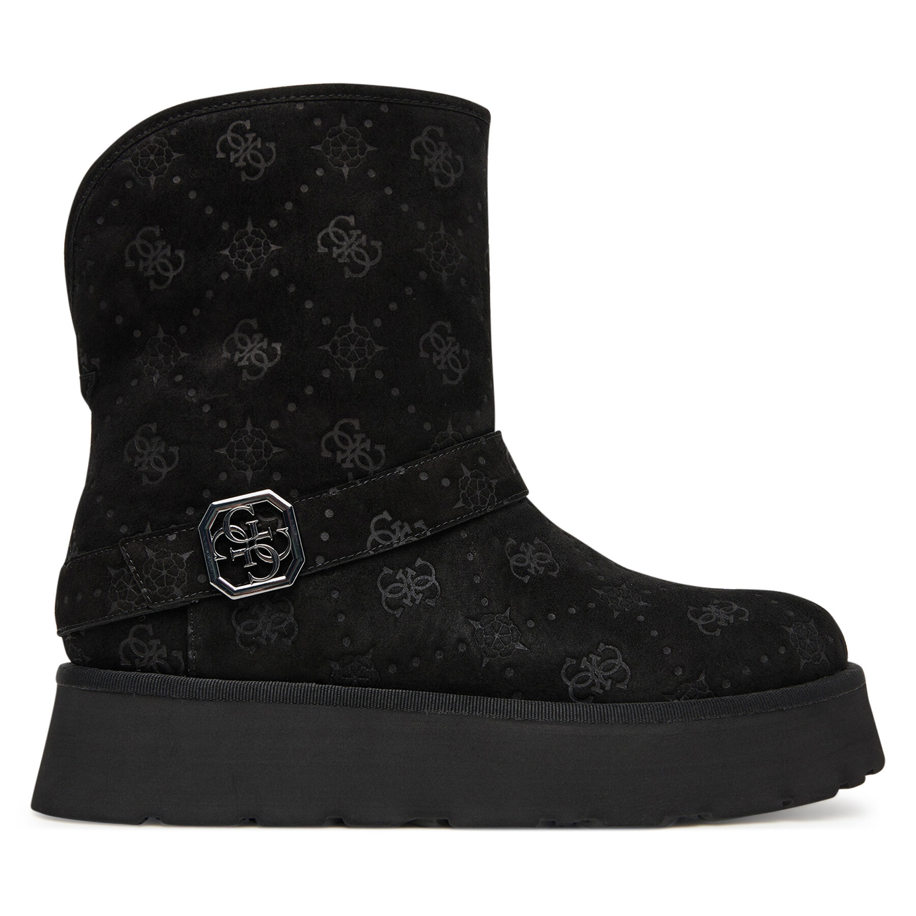 Апрески Guess FLFDOL ESU10 Черен