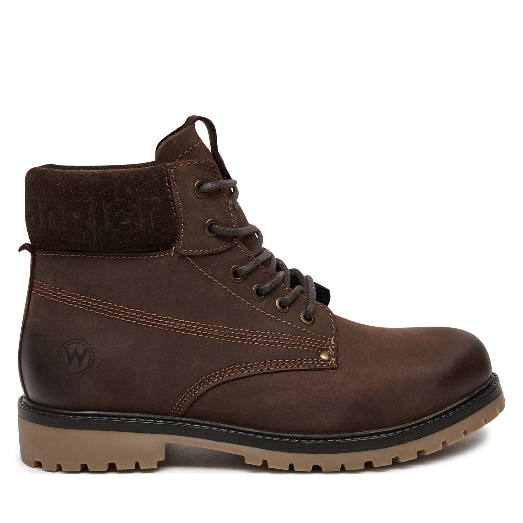 Męskie Trapery Wrangler, Rozmiar 41 Brązowy Arch Men High 20243041.IKU