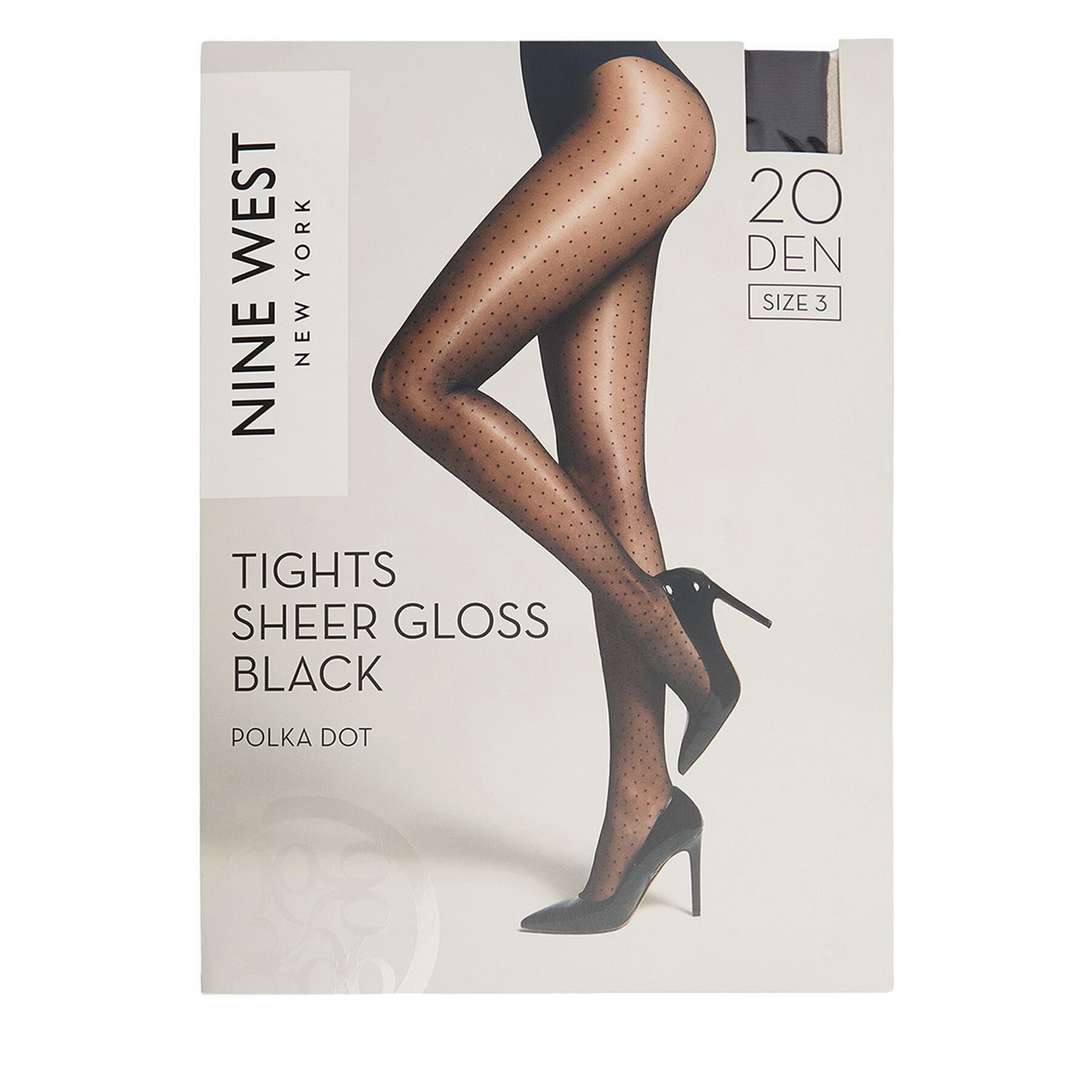 Pančucháče Nine West CEO-9WB-004-AW26 Čierna