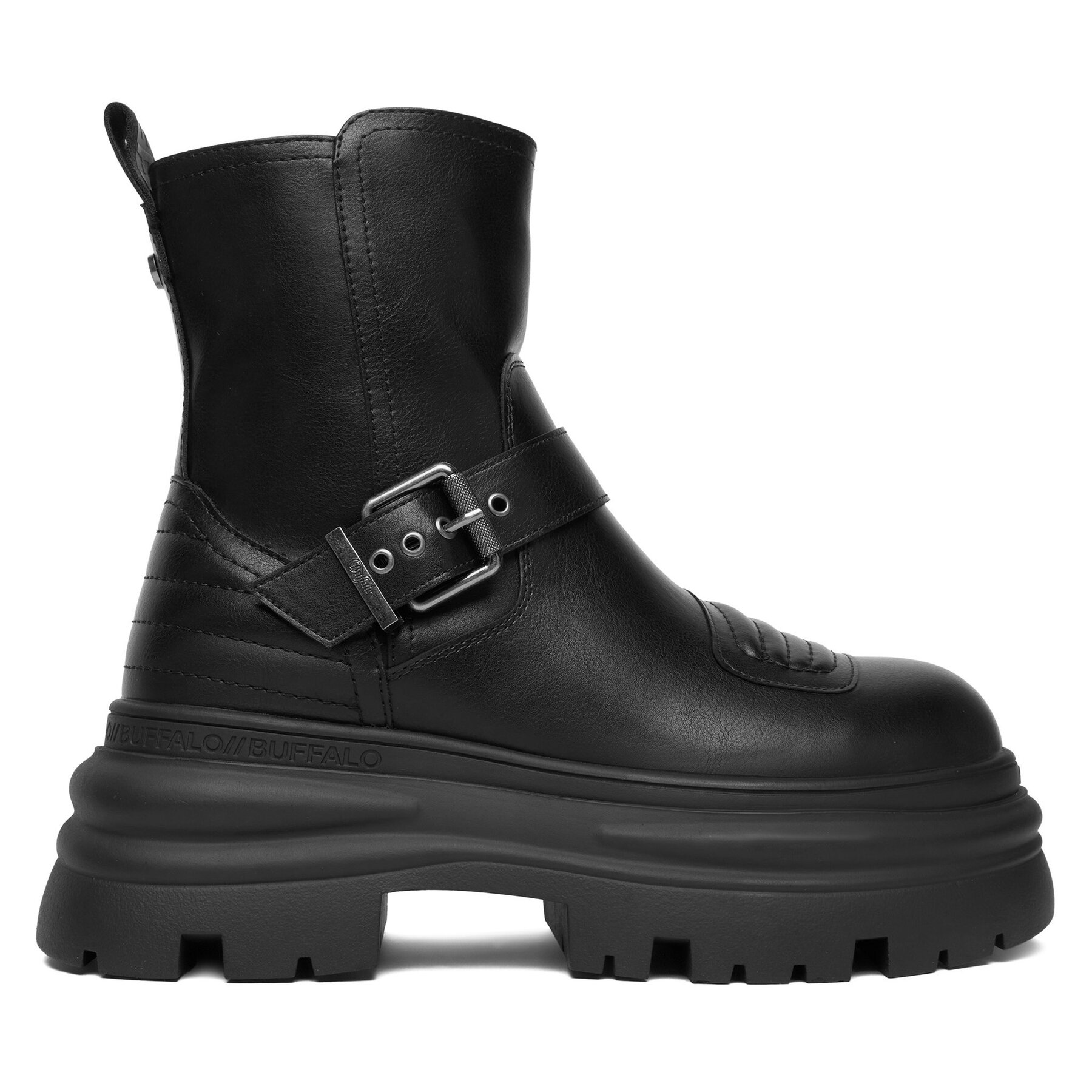 Боти Buffalo Dione Biker Boot Mid 1270127 Черен
