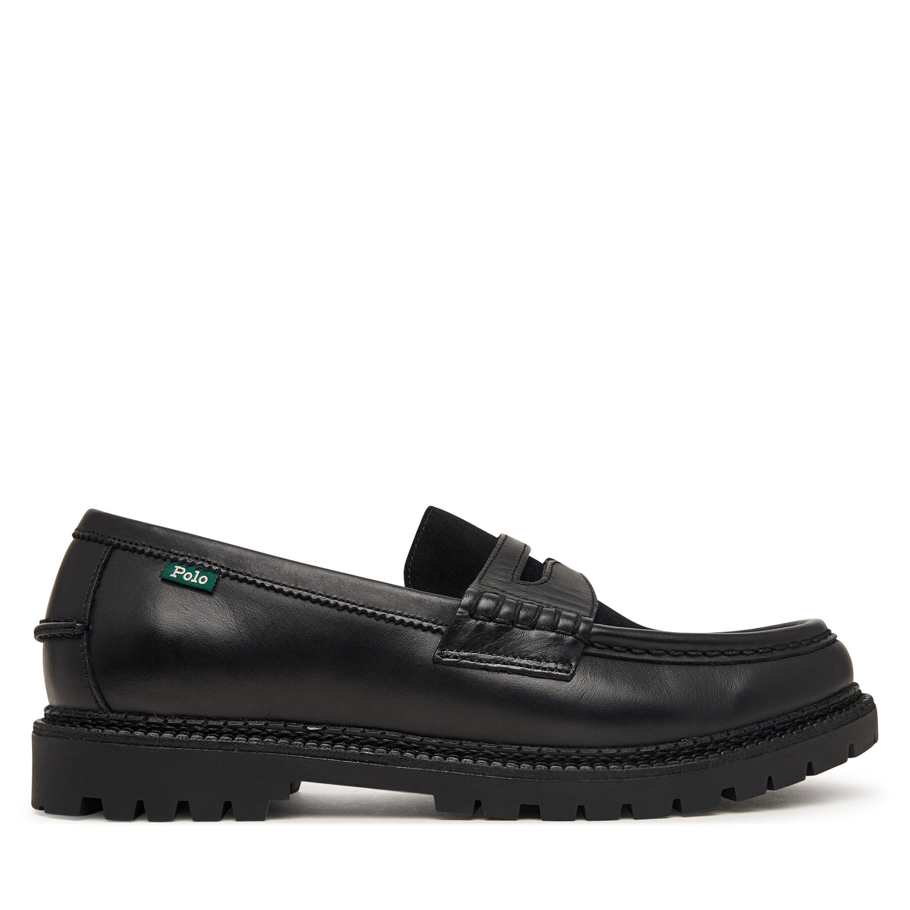 Mocasini Polo Ralph Lauren Jett Penny 803P15858001 Negru