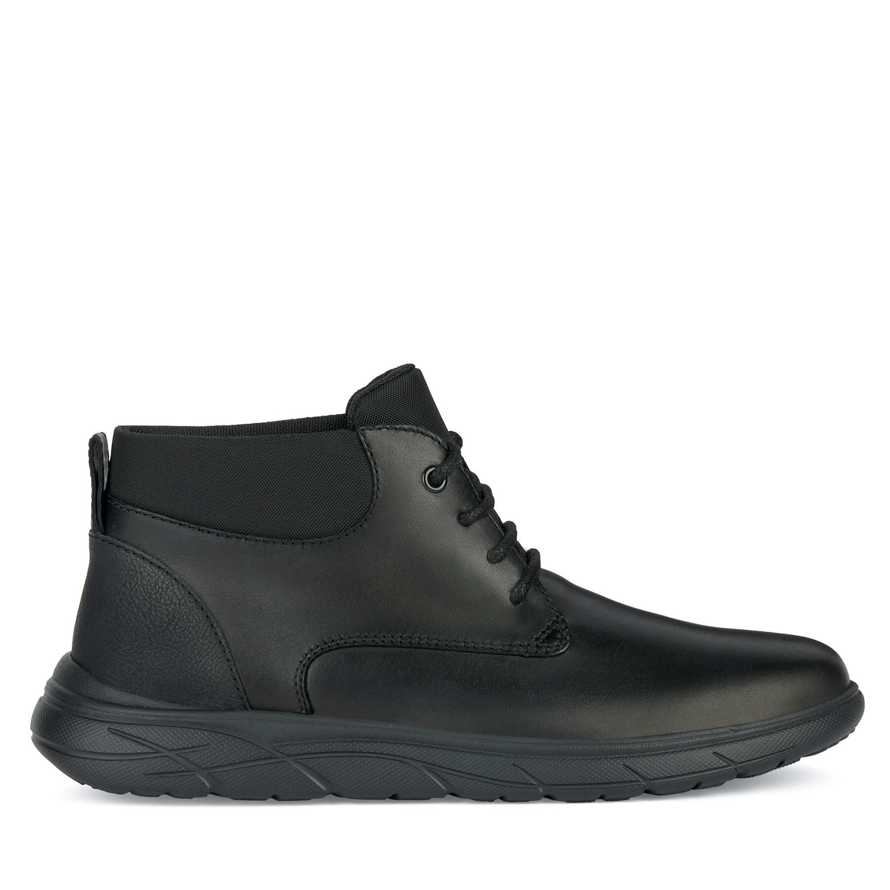 Botines planos Geox U Portello U36E1B 00043 C9999 Negro