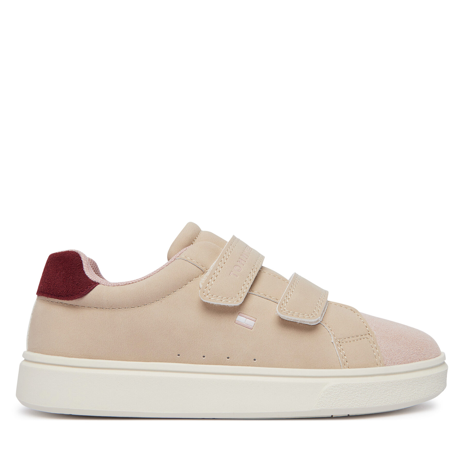 Superge Tommy Hilfiger Low Cut Velcro Sneaker T1A9-35062-0315 S Svetlo bež