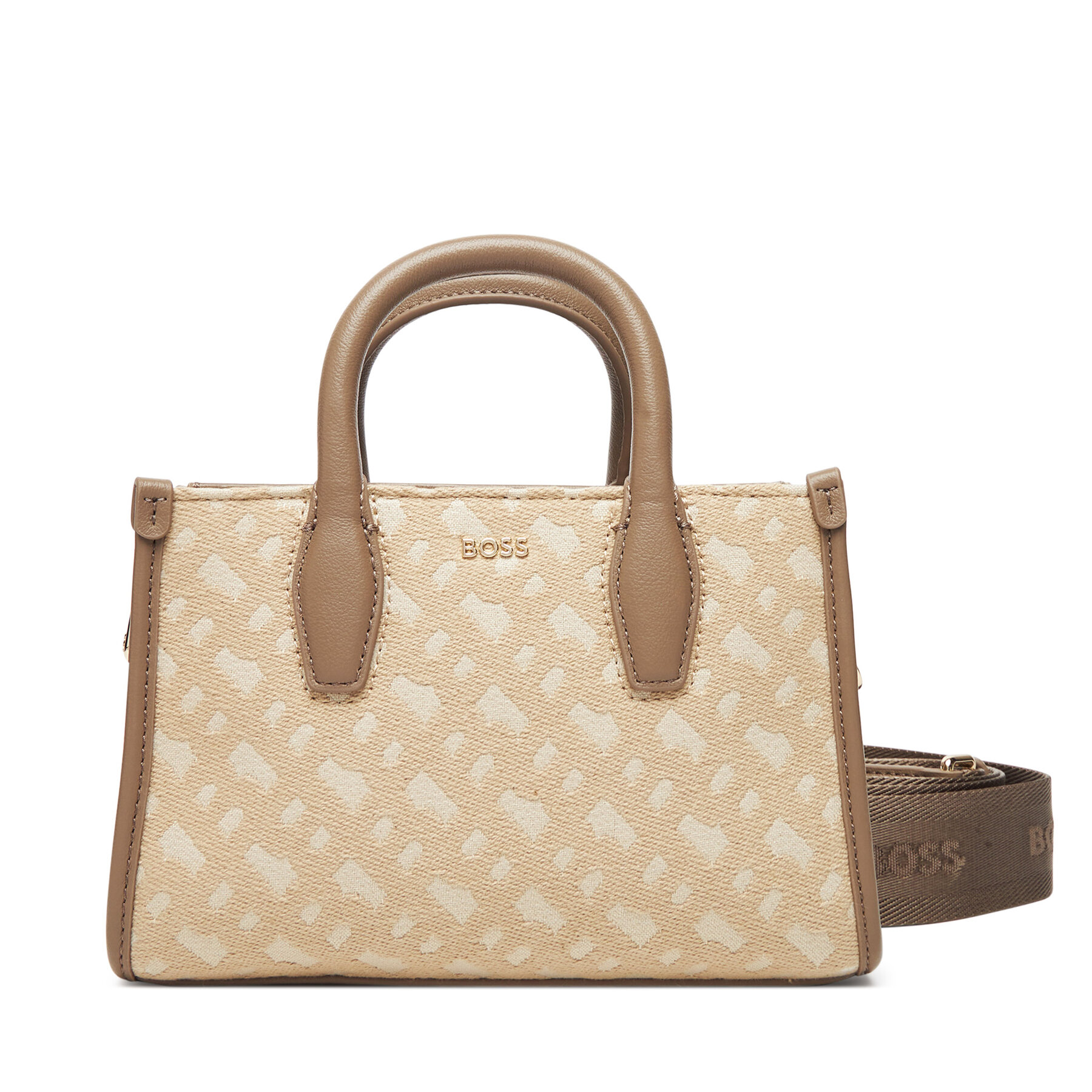 Дамска чанта BOSS Sandy 50547959 Бежов