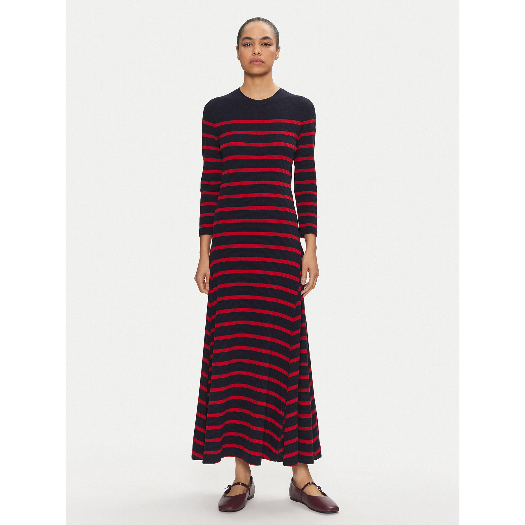 Polo Ralph Lauren Kleid für den Alltag 211924266002 Dunkelblau Slim Fit