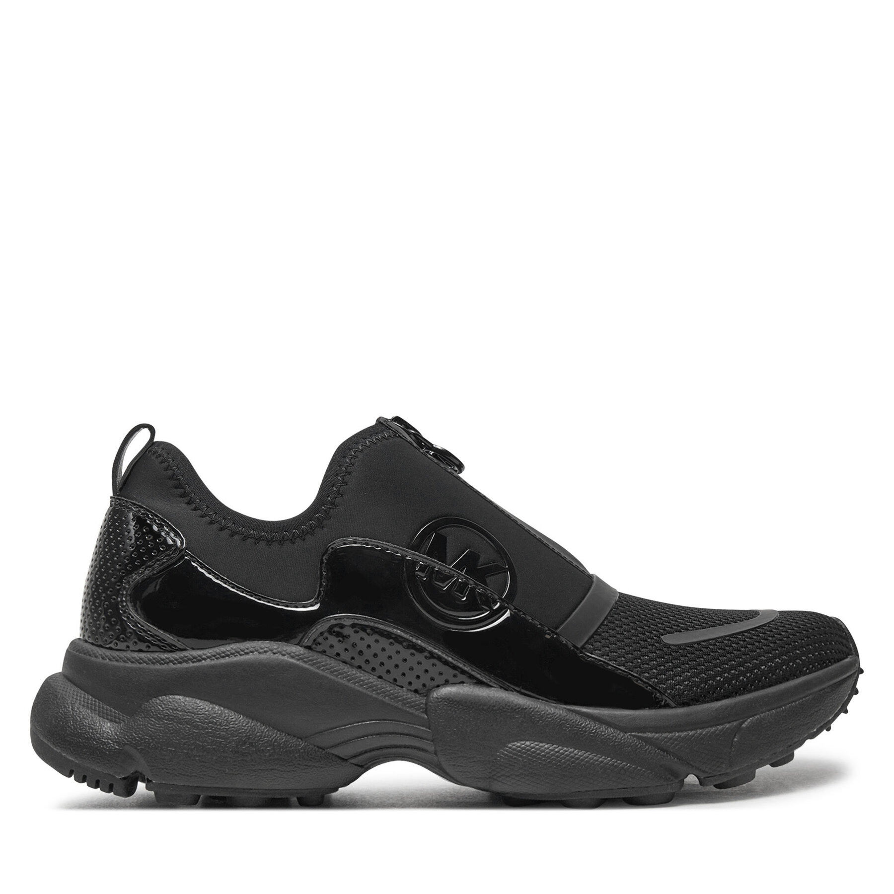 Sneakersy MICHAEL Michael Kors Sami Zip Trainer 43R5SAFSBD Čierna