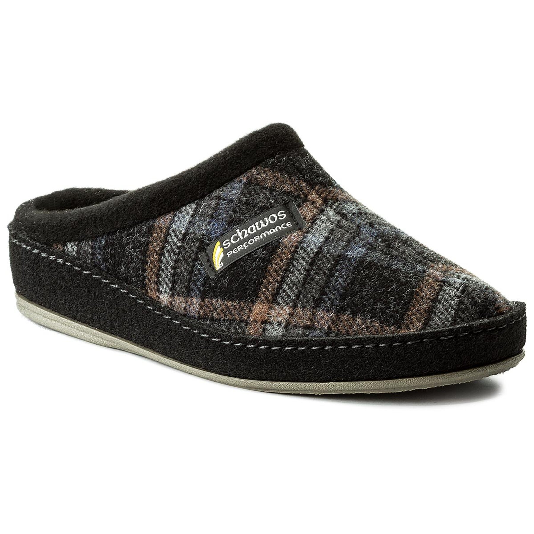 Pantuflas Schawos 220200-1 Negro