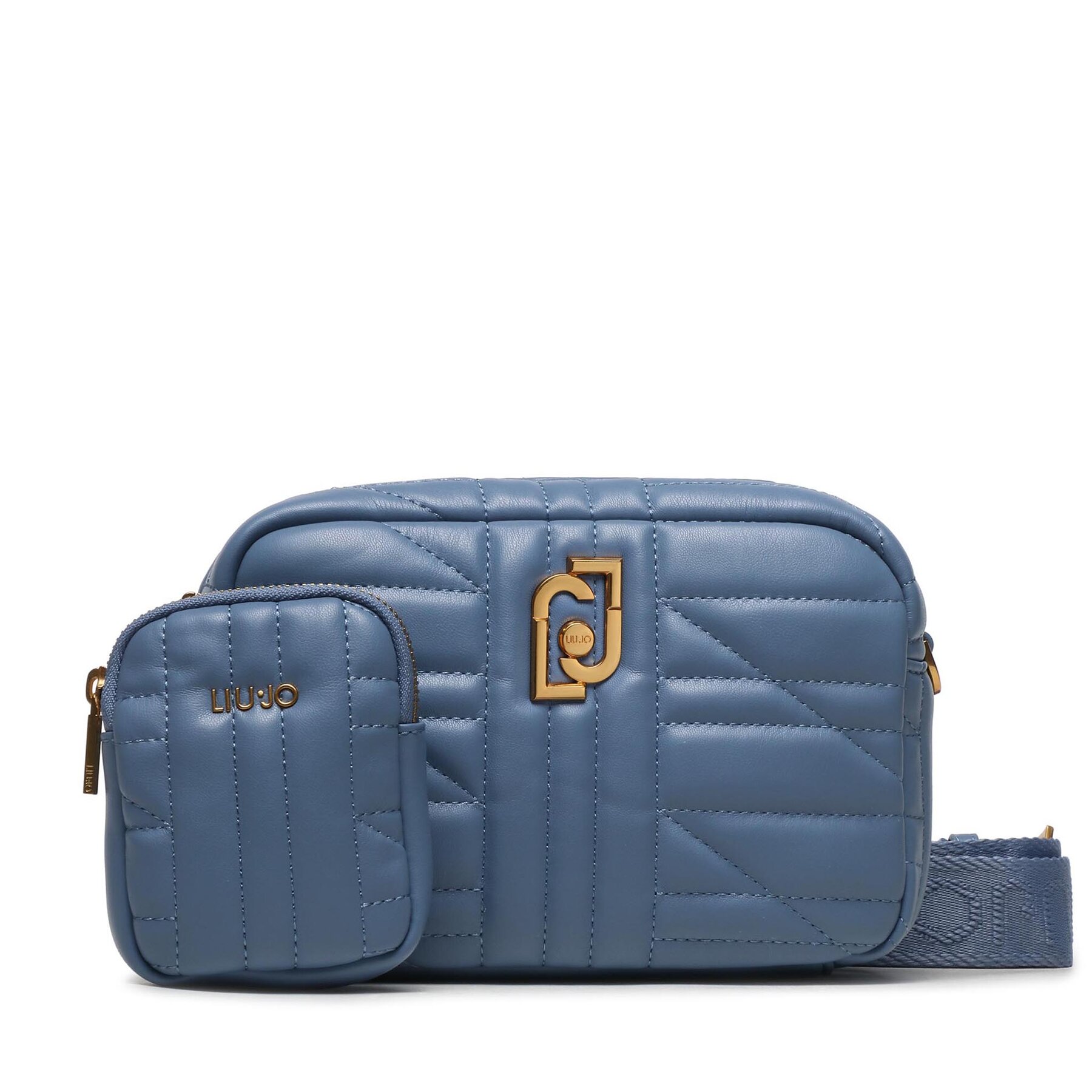 Ročna torba Liu Jo Ecs M Camera Case AF3125 E0426 Steel Blue 74027