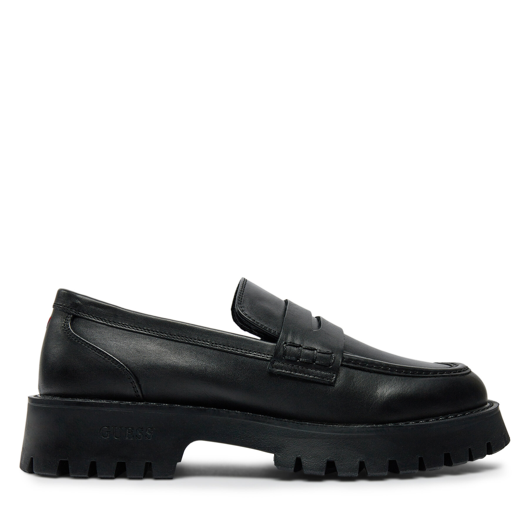 Męskie Loafersy Guess, Rozmiar 40 Czarny FM8GOM LEA12