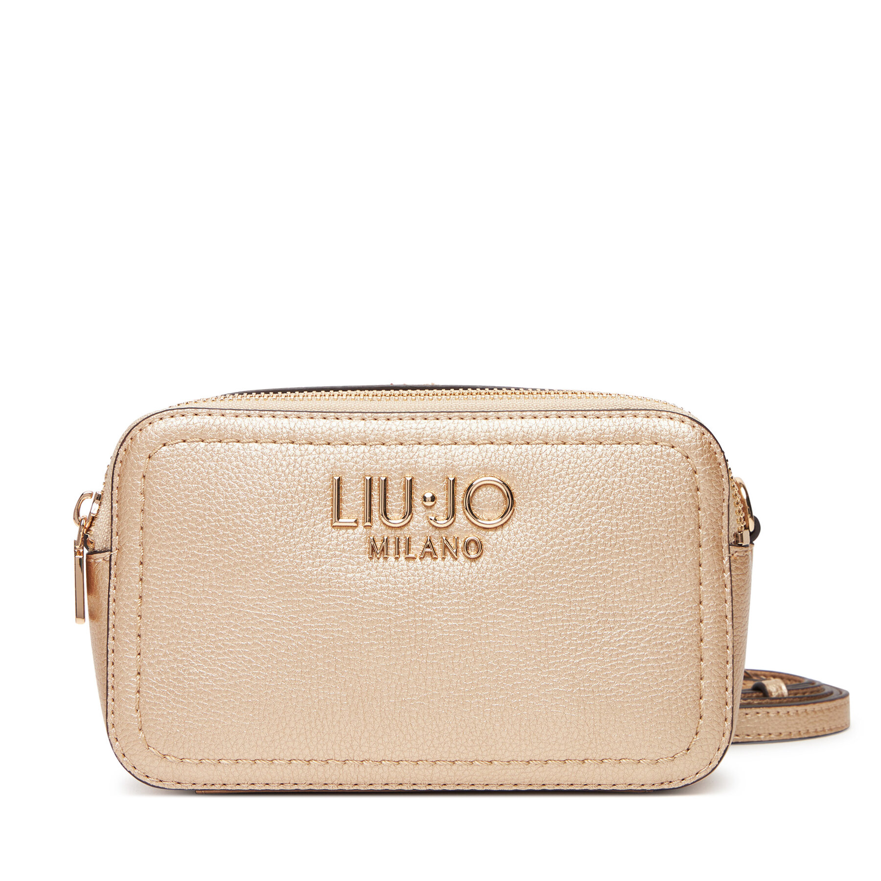 Kabelka Liu Jo Ecs S camera Case AF5100 E0058 Zlatá