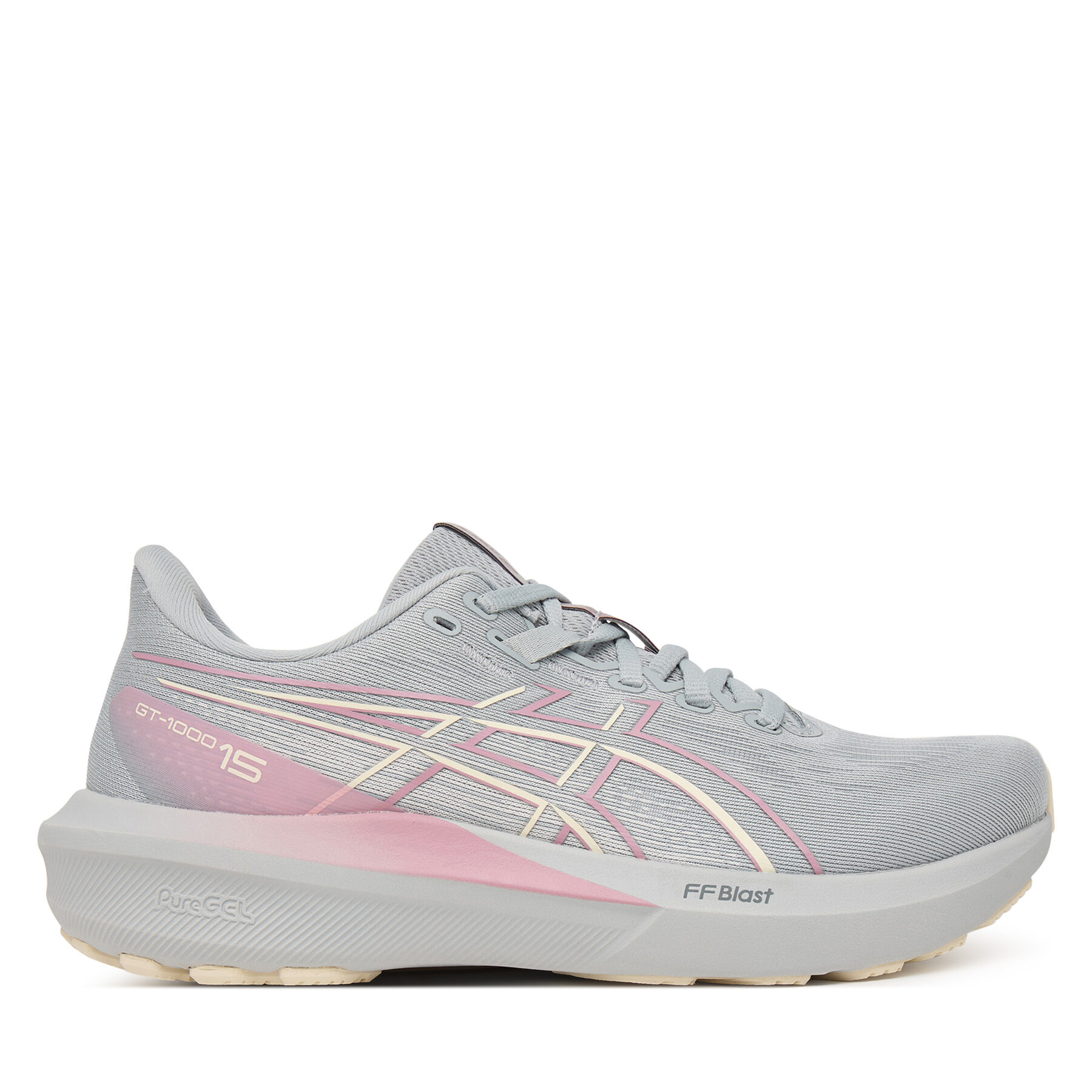 Маратонки за бягане Asics Gt-1000 15 1012B994 Сив