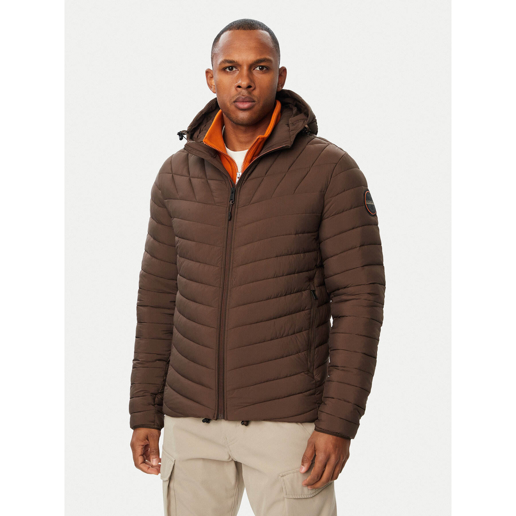 Napapijri Winterjacke A-Lapaz H NP0A4I26 Braun Regular Fit