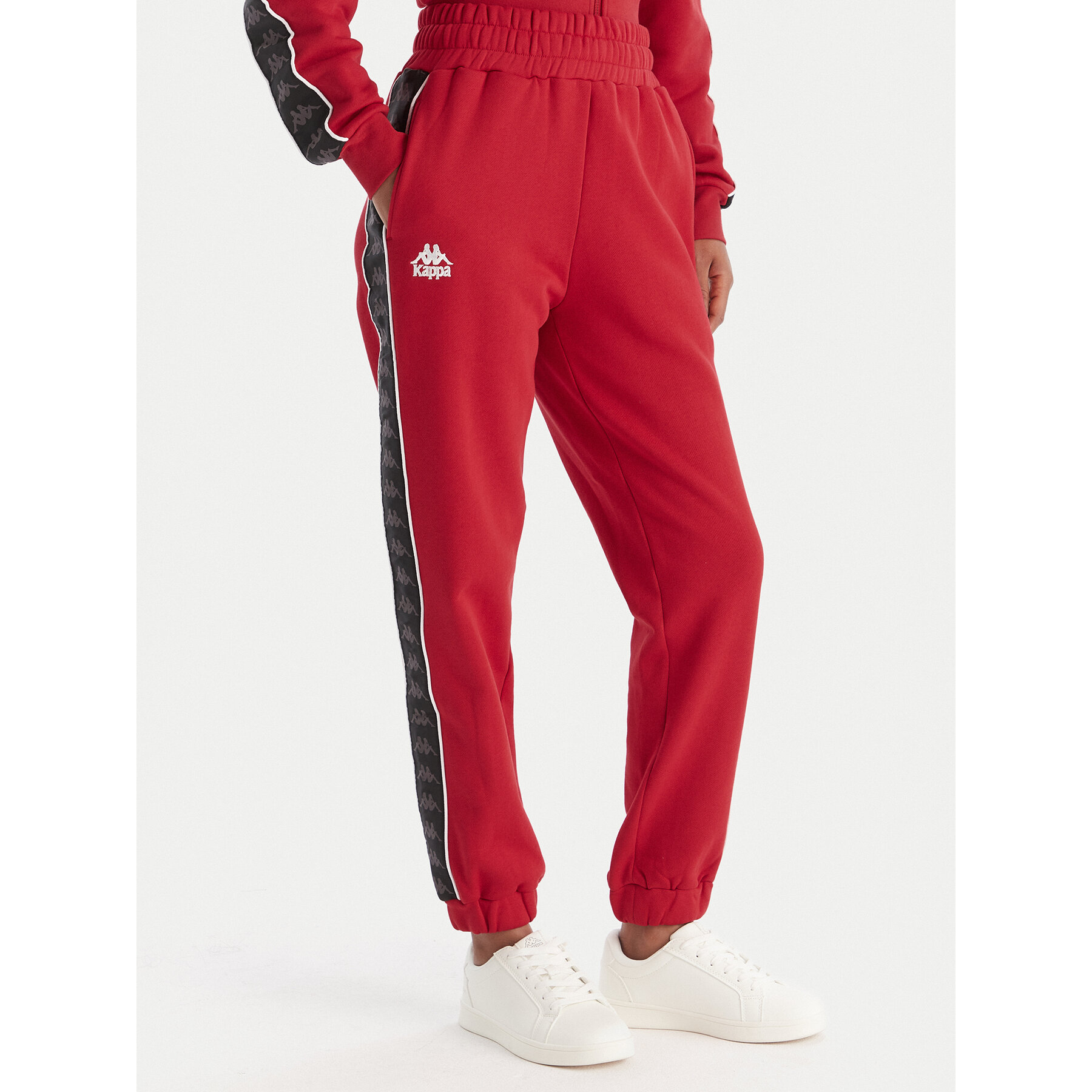 Kappa Jogginghose Banda Adina 311M8HW Rot Regular Fit