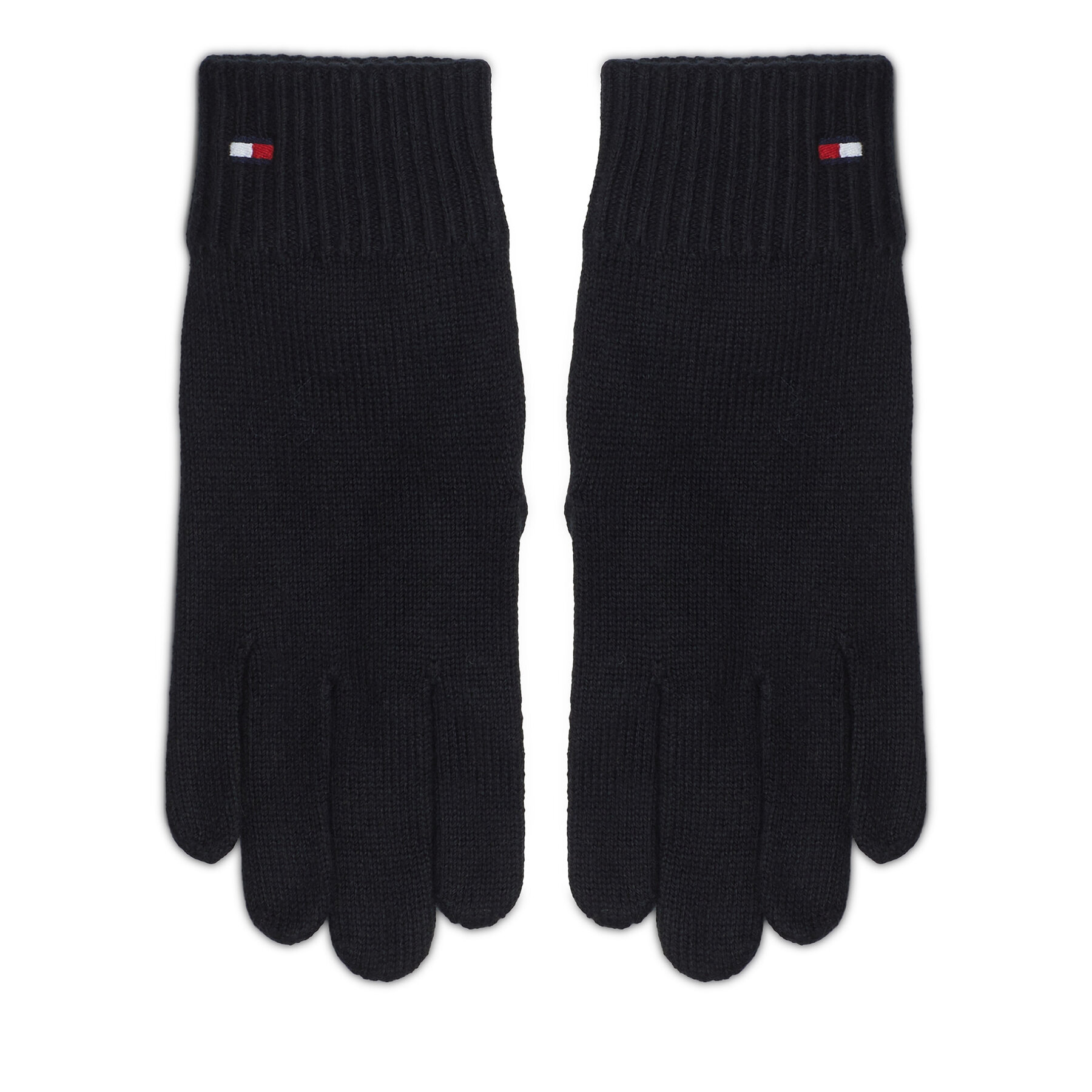 Dámske rukavice Tommy Hilfiger Essential AW0AW16435 Čierna