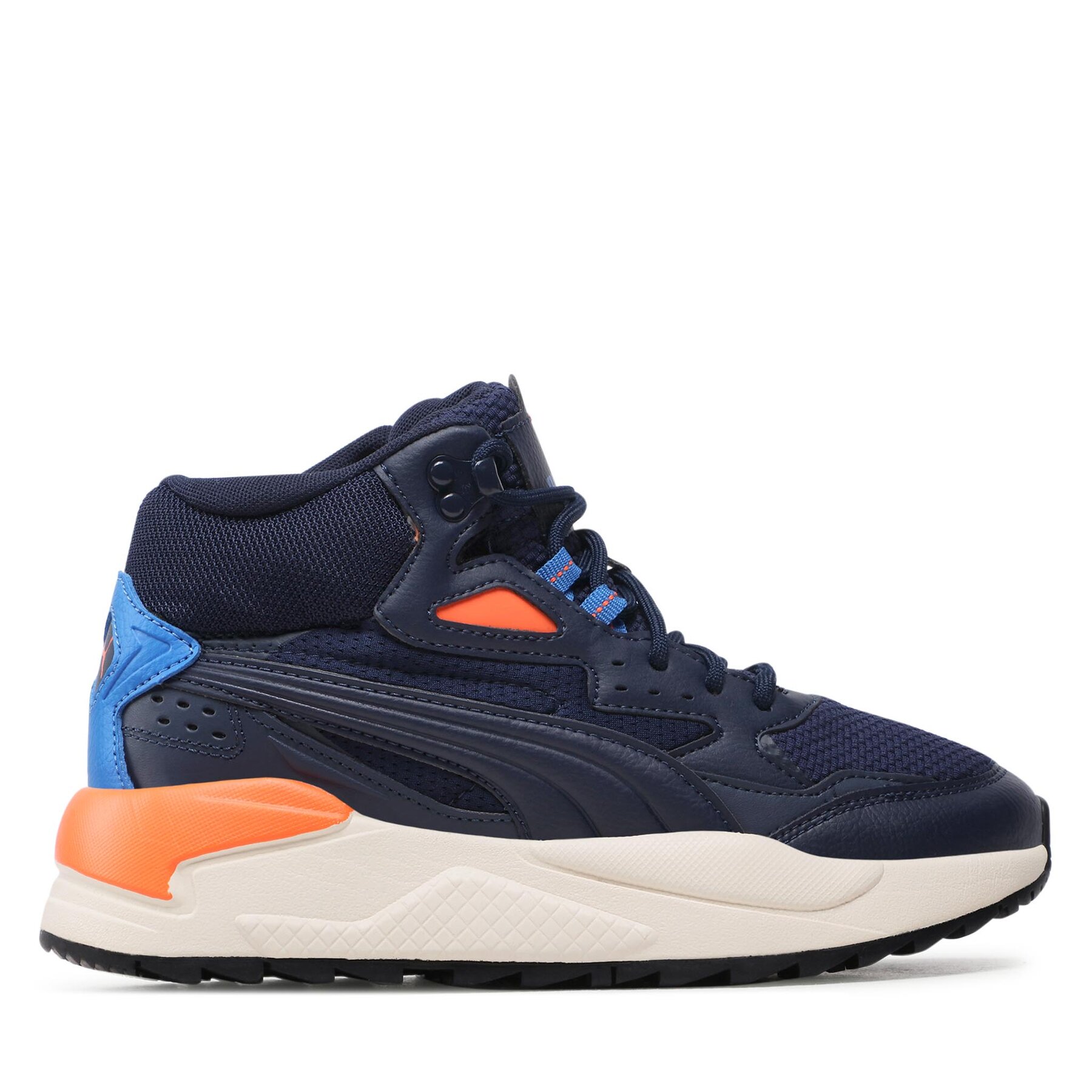 Sneakersy Puma X-Ray Speed Mid Wtr Jr 387385 02 Tmavomodrá