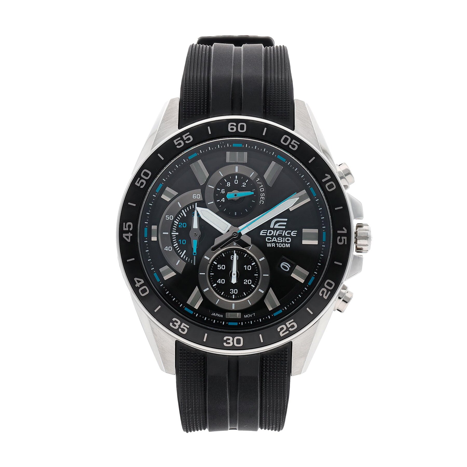 Ceas Casio Edifice EFV-550P-1AVUEF Silver/Black Casio imagine super redus 2022