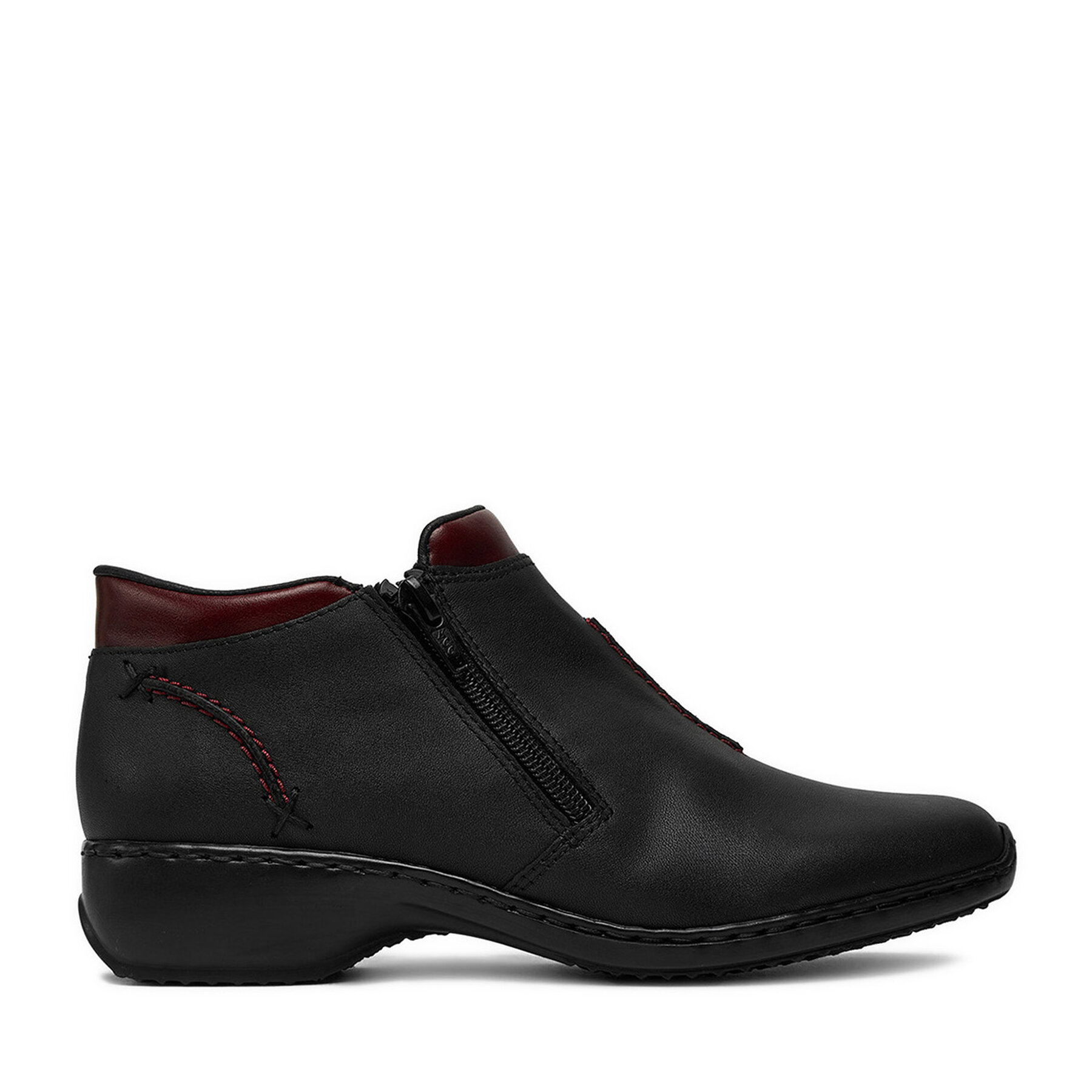 Polokozačky Rieker L3882-00 Černá