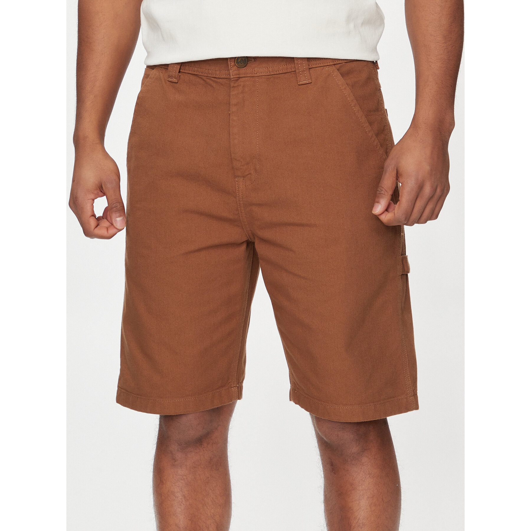 Lee Stoffshorts Carpenter 112349191 Braun Relaxed Fit