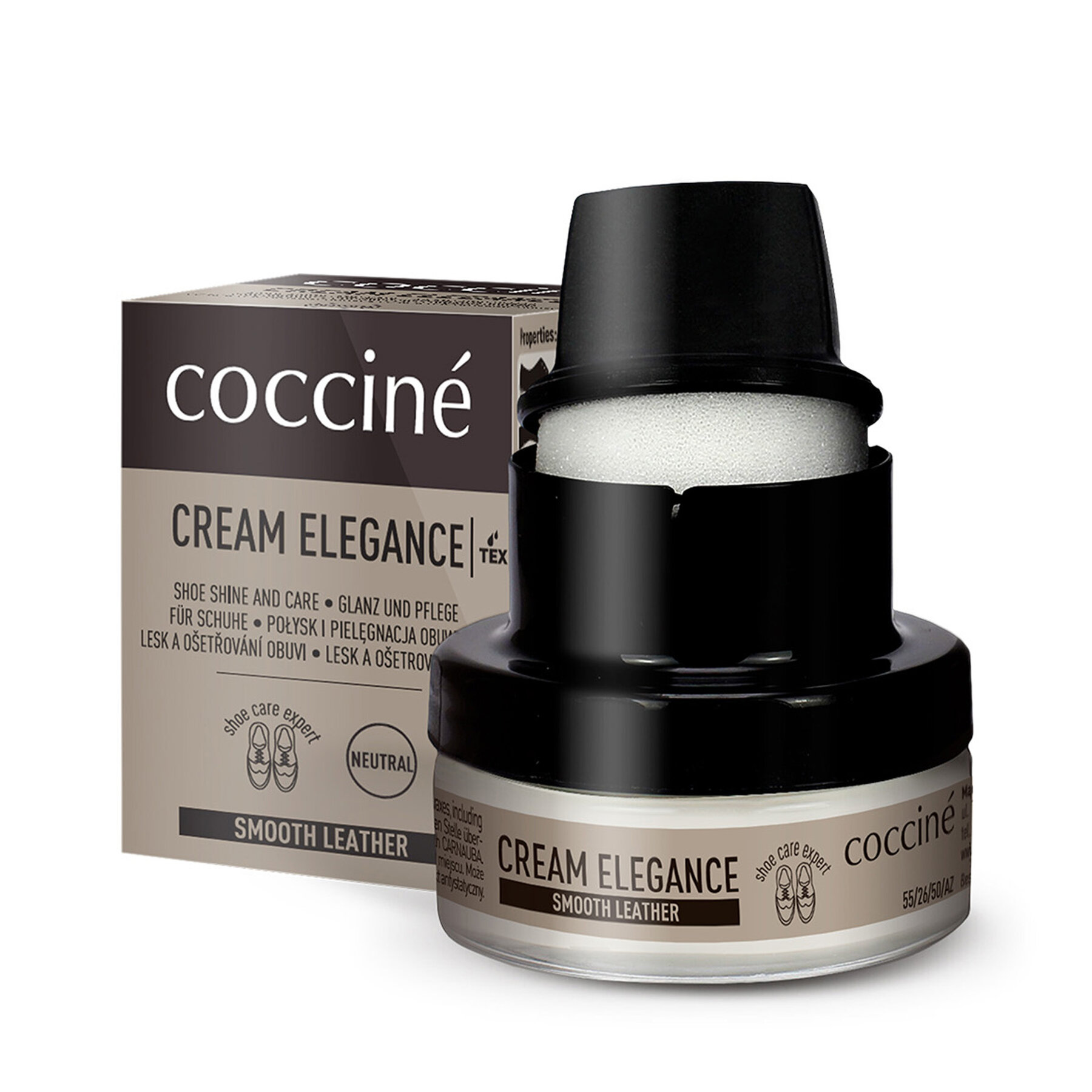 Coccine Κρέμα παπουτσιών Coccine Cream Elegance 55/26/50/01/Z/V7