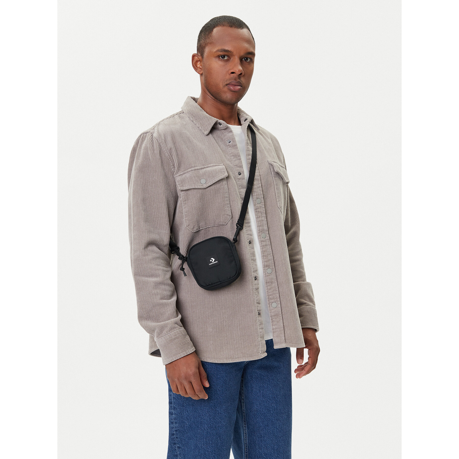 Τσάντα Converse 10027679-A02 Μαύρο